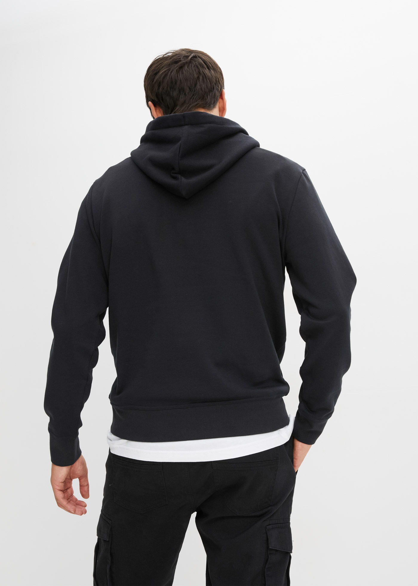 bonprix Hoodie "Hoodie aus reiner Baumwolle", Regular Fit, mit Kängurutasch günstig online kaufen