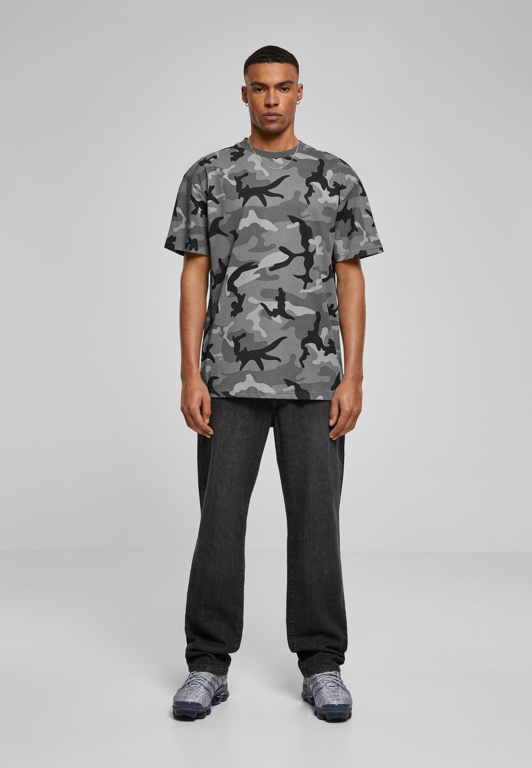URBAN CLASSICS T-Shirt »Urban Classics Herren Heavy Oversized Camo Tee«, (1 tlg.)