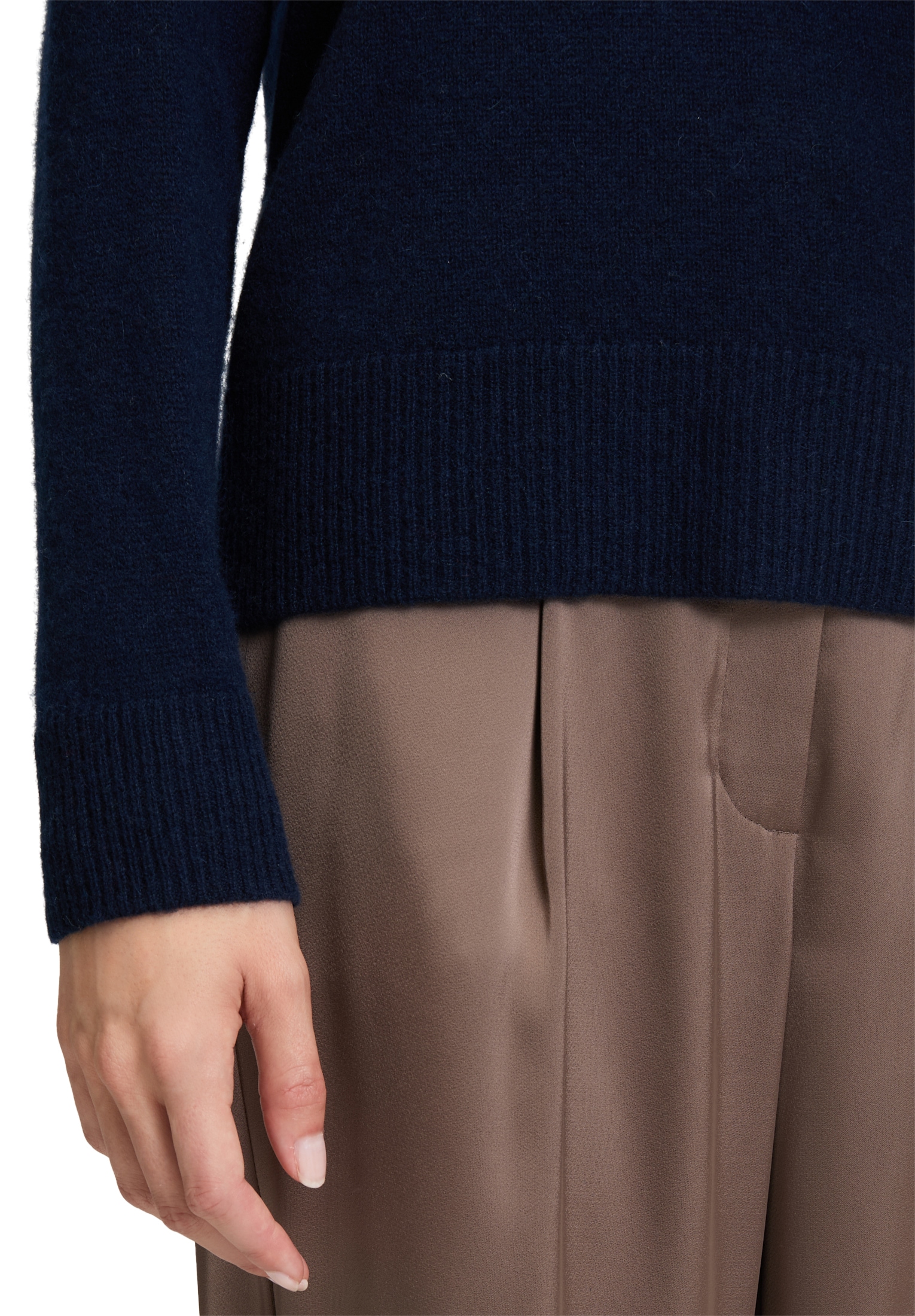 Betty Barclay Strickpullover »Betty Barclay Damen Kaschmir-Pullover mit Rundhalsausschnitt«, (1 tlg.), Strick