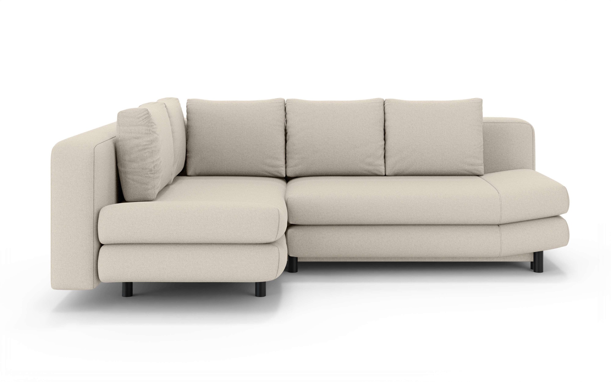 Home affaire Ecksofa "LENNARA Schlafsofa mit Bettkasten, Maße B/T/H: 234/17 günstig online kaufen