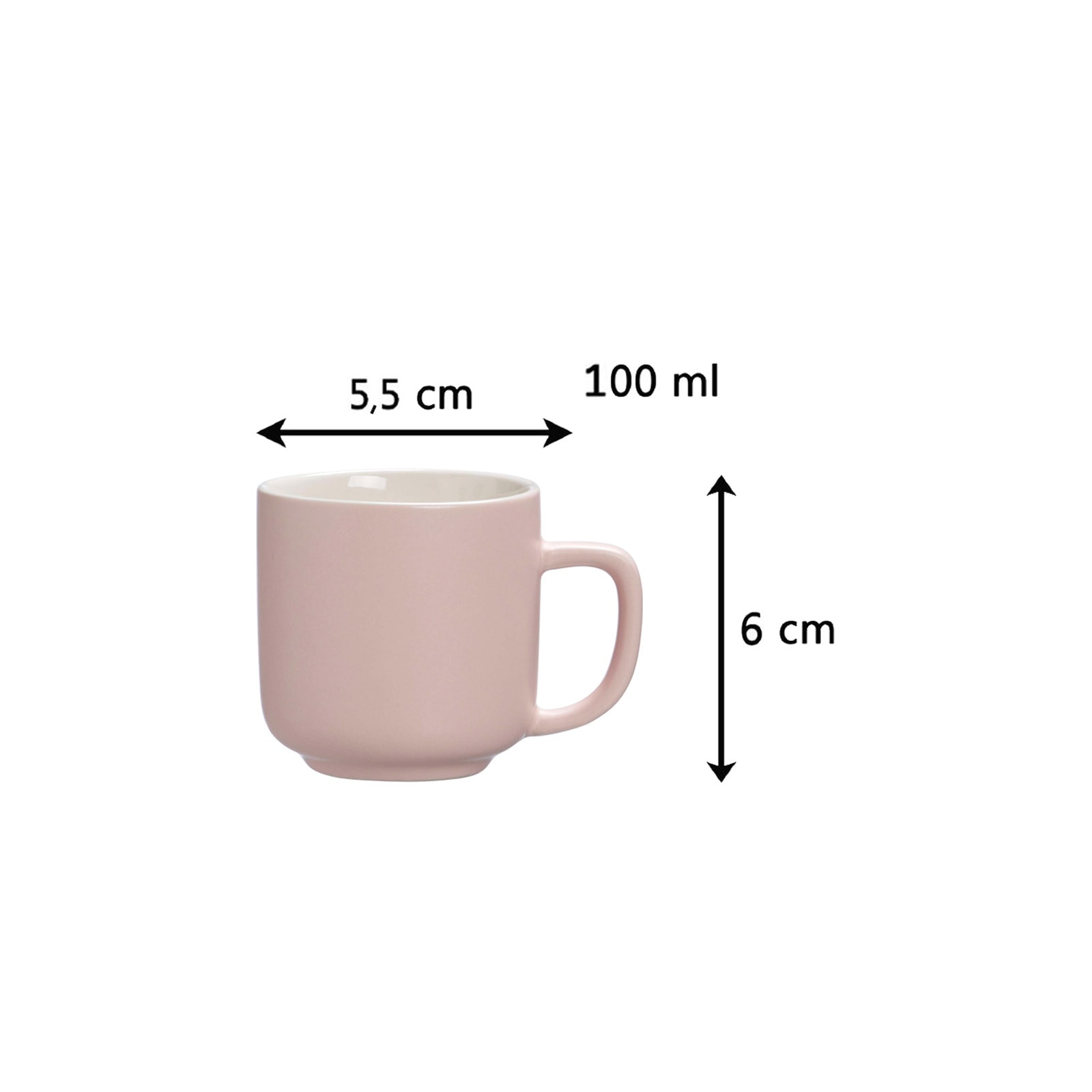 Ritzenhoff & Breker Tasse »Espressotasse mit Untertasse Jasper 100 ml«