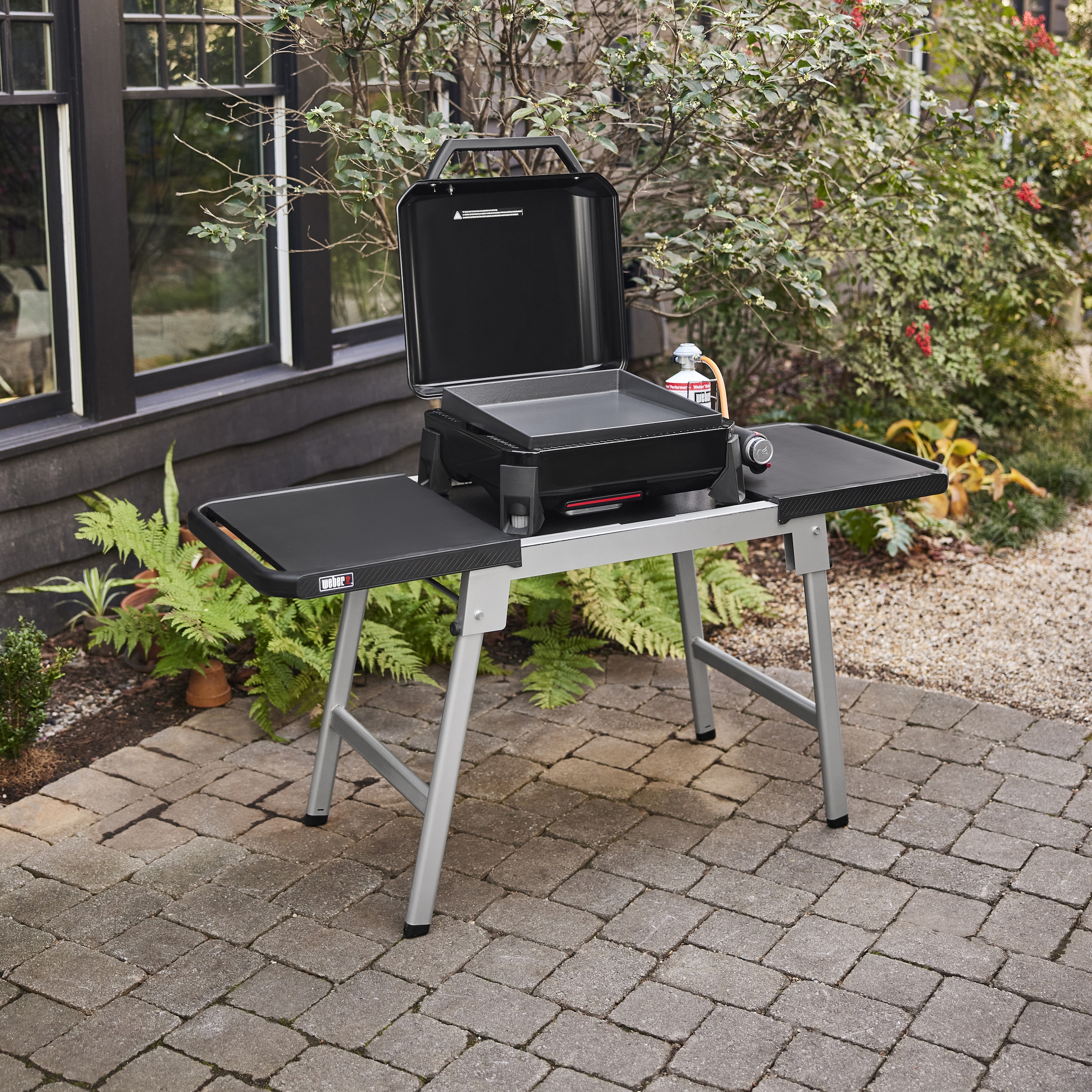 Weber Gasgrill »Slate GP43 Premium Plancha« BxTxH: 60x58x25 cm