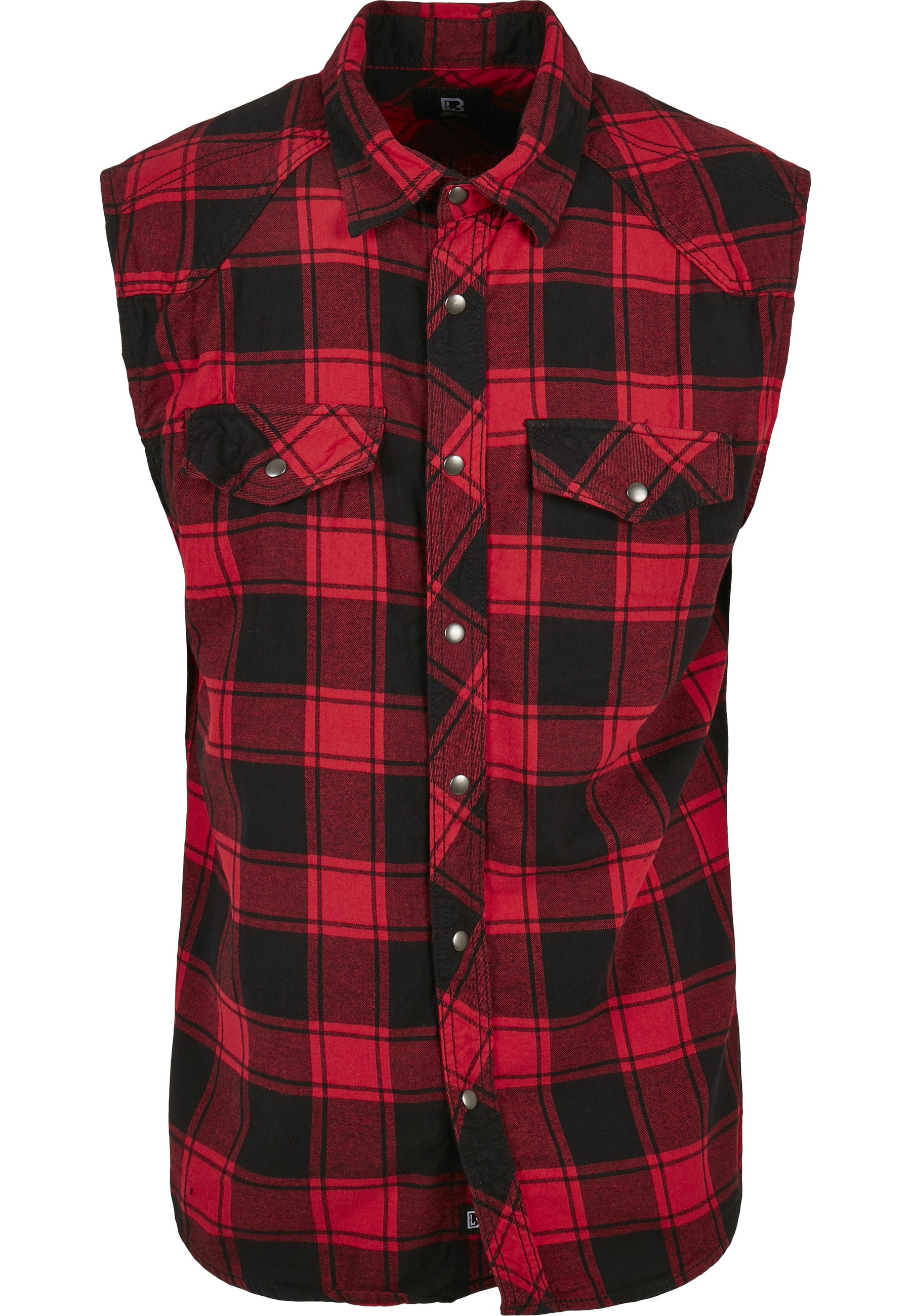 Brandit Jerseyweste "Brandit Herren Checkshirt Sleeveless" 1 Stk.