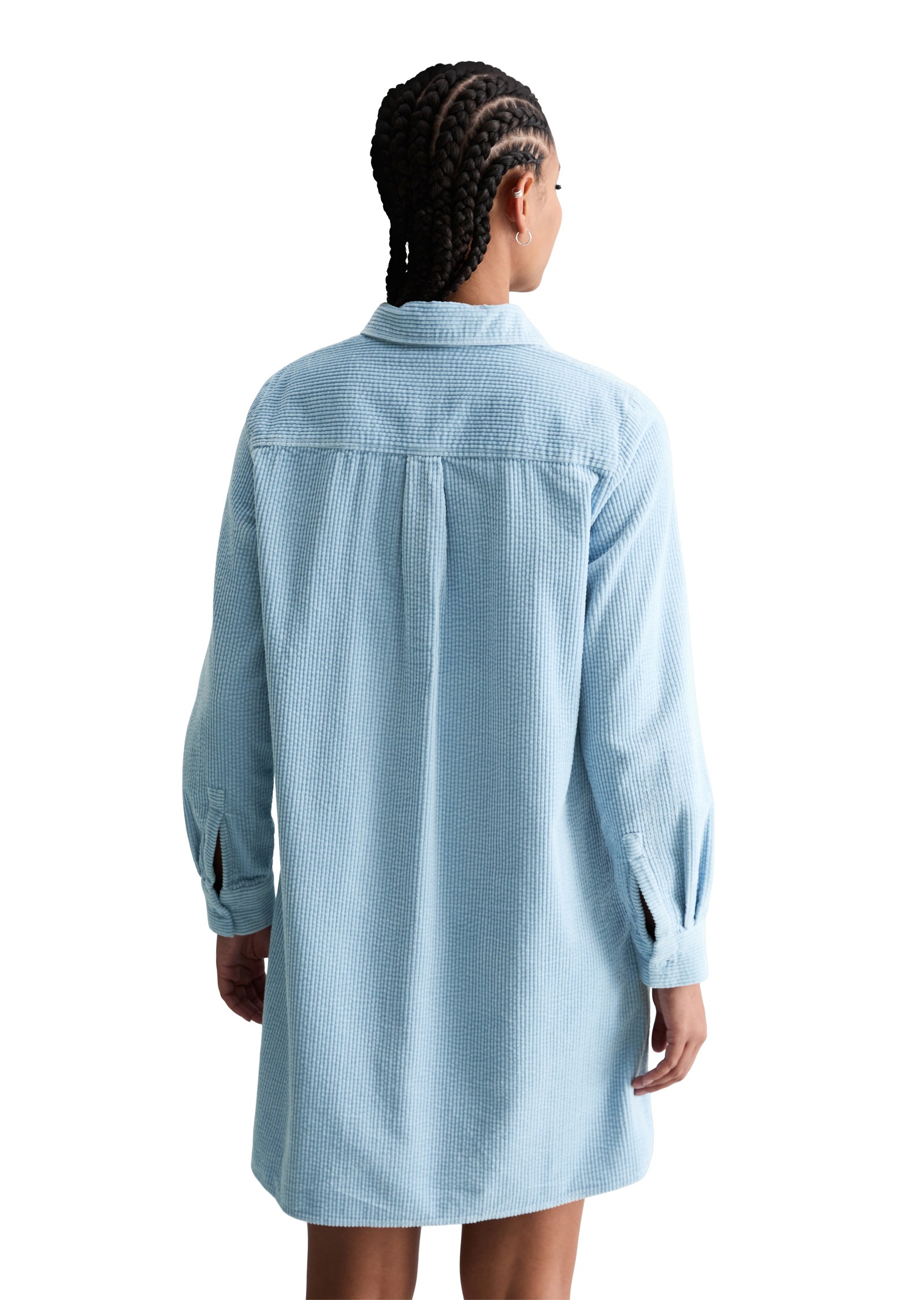 Thumbnail - Marc OPolo DENIM Hemdblusenkleid "mit lässiger Bubble-Struktur"