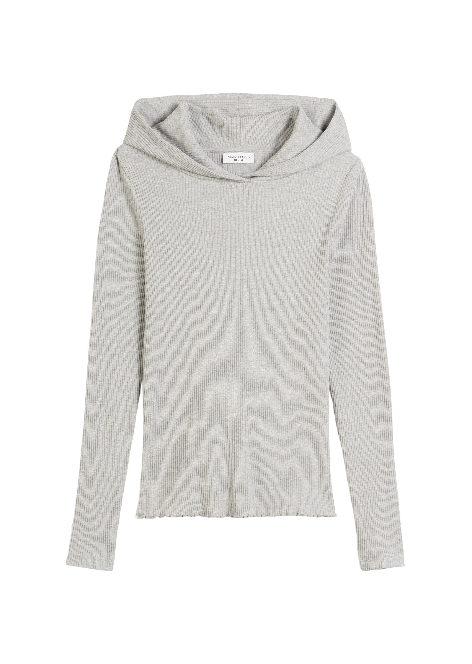 Marc O'Polo DENIM Langarmshirt »aus softem Rippjersey«