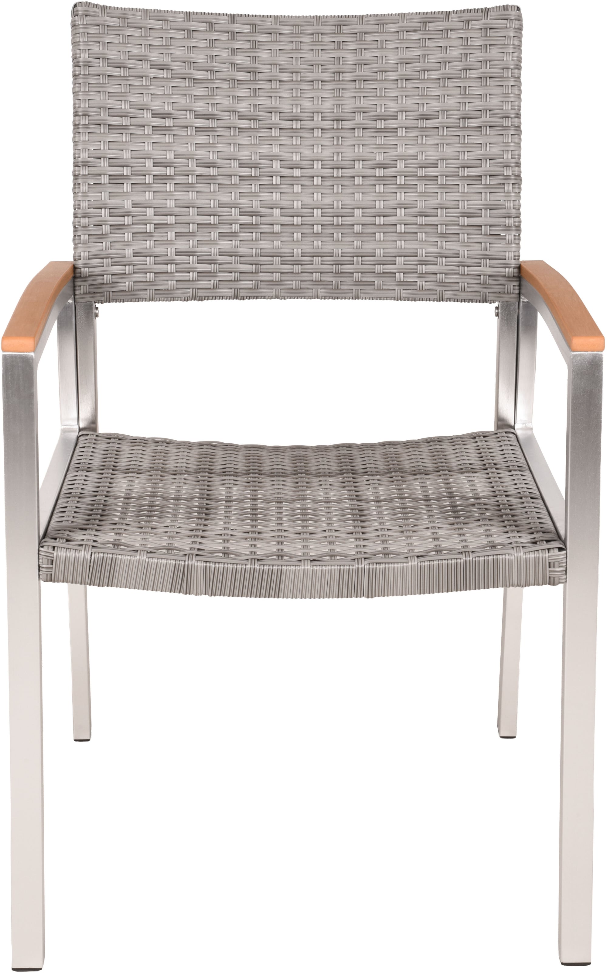 Garden Pleasure Stapelstuhl »LIVORNO« (Set) 2 Stk.Armlehne aus Non-Wood