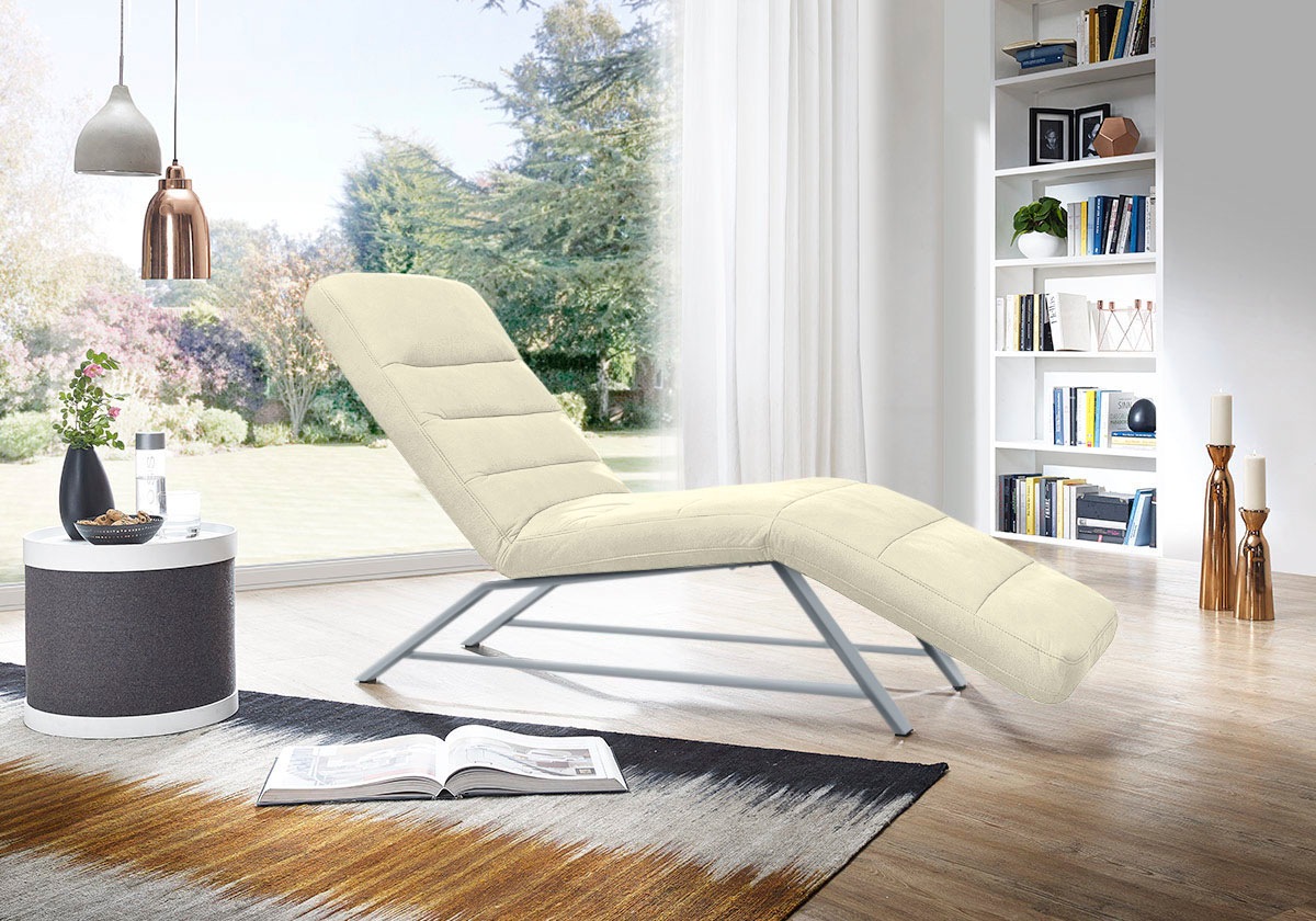 W.SCHILLIG Relaxliege »daily dreams« Funktionsliege wahlweise mit Motor, Gestell matt, Breite 65 cm