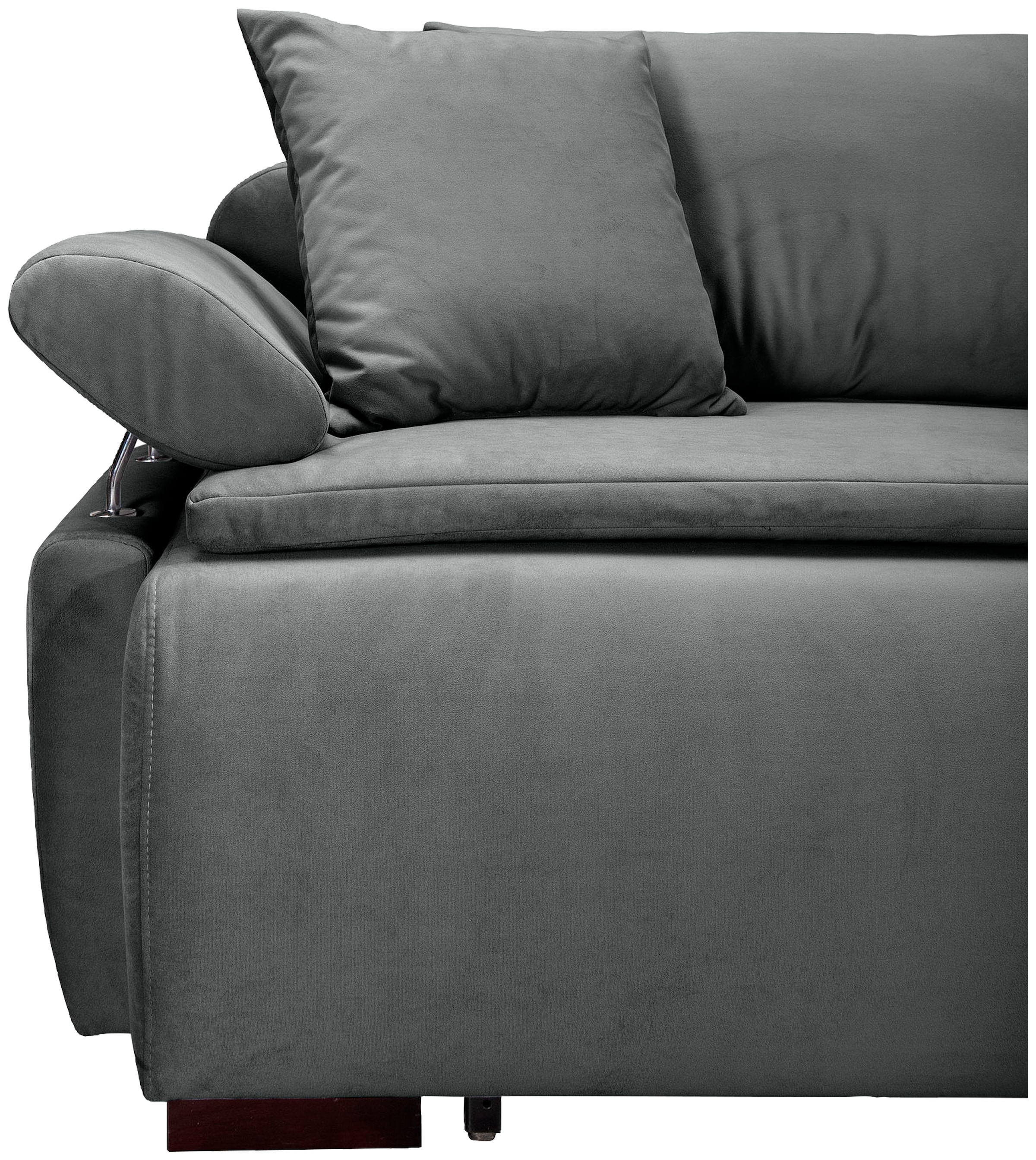 INOSIGN Schlafsofa »Romeo«, mit Boxspringaufbau, Bettfunktion & Bettkasten, Dauerschlafsofa