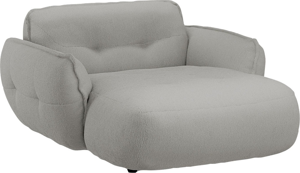 BETYPE Chaiselongue »Be Fluffy«, Softes Sitzgefühl, moderne Kedernaht, hochwertiger Bezug