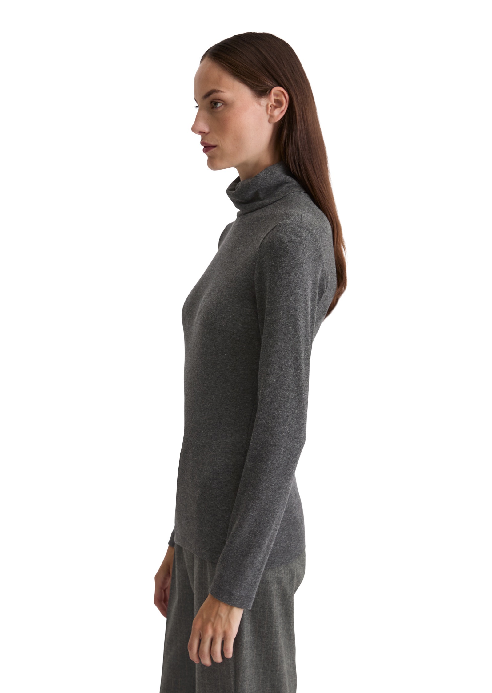 Marc O'Polo Langarmshirt »aus soft geripptem Jersey«