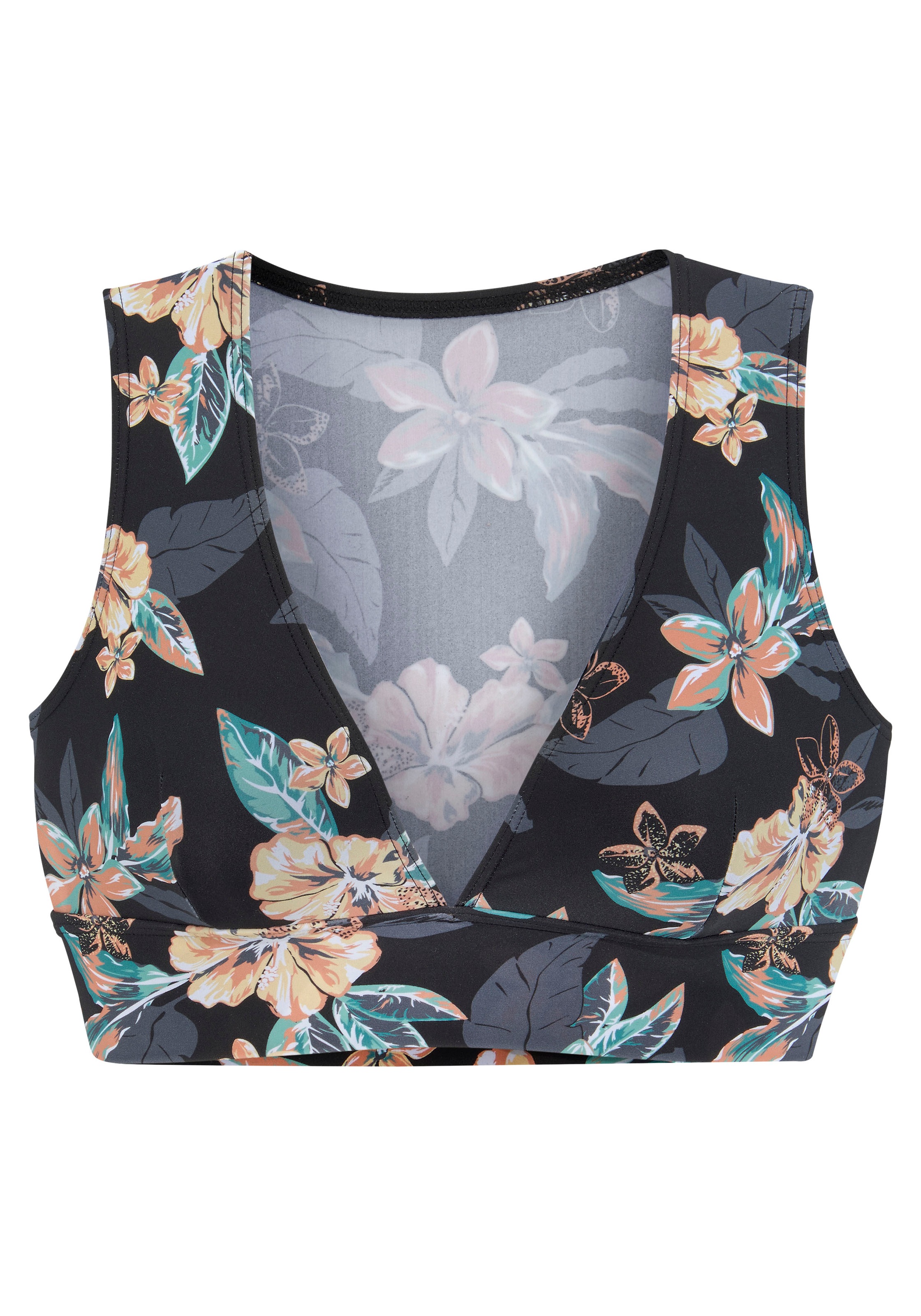 Venice Beach Triangel-Bikini-Top "Lori" in Crop-Top-Optik, herausnehmbare S günstig online kaufen