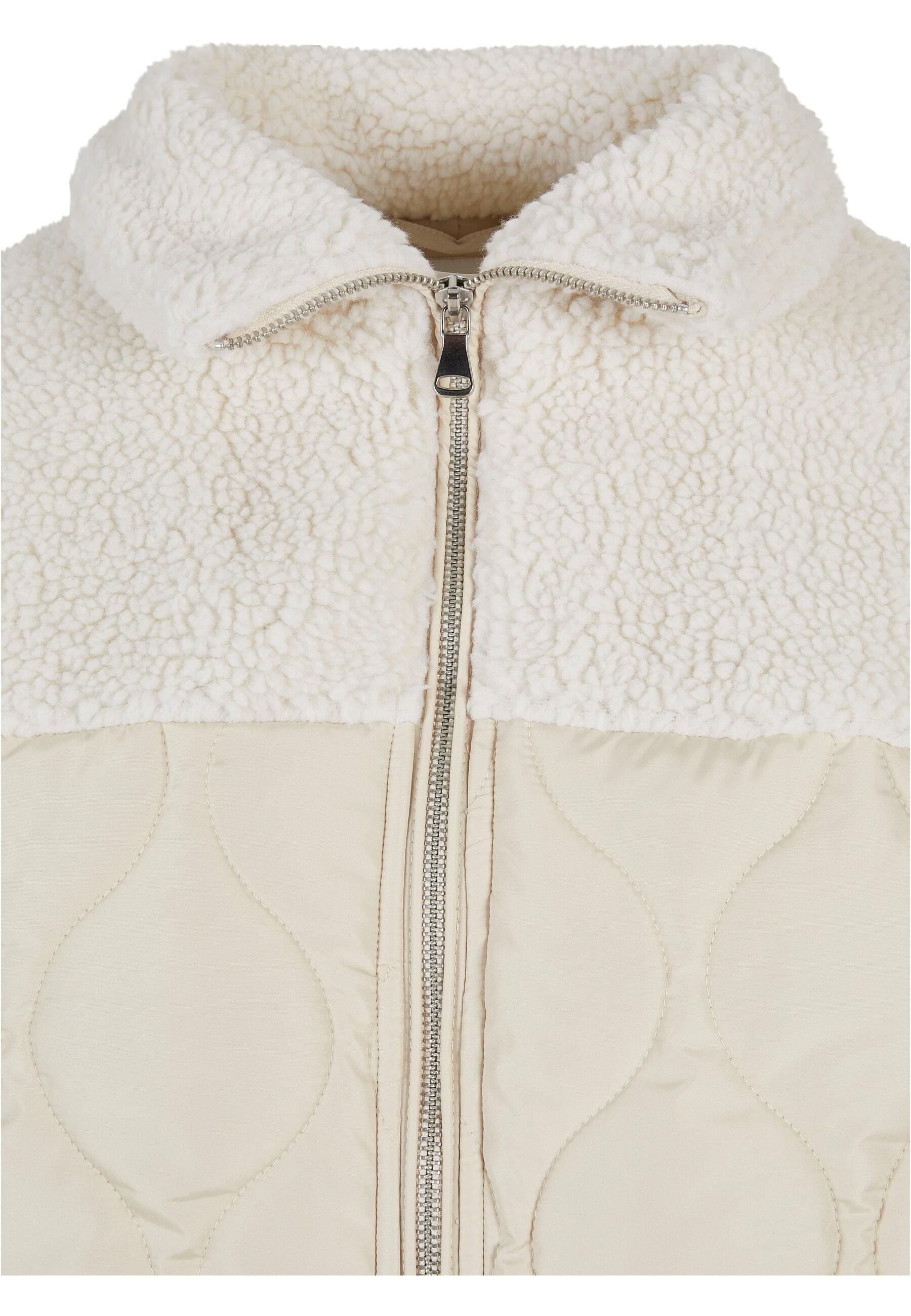 URBAN CLASSICS Winterjacke »Urban Classics Damen Ladies Oversized Sherpa Quilted Coat«, (1 St.), ohne Kapuze
