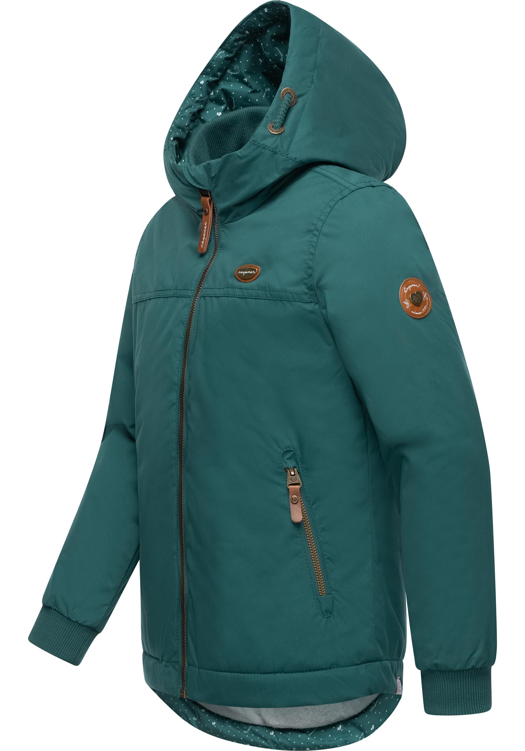 Ragwear Winterjacke »Kristla«, mit Kapuze, Mit Fleece gefütterte Kapuzenjacke