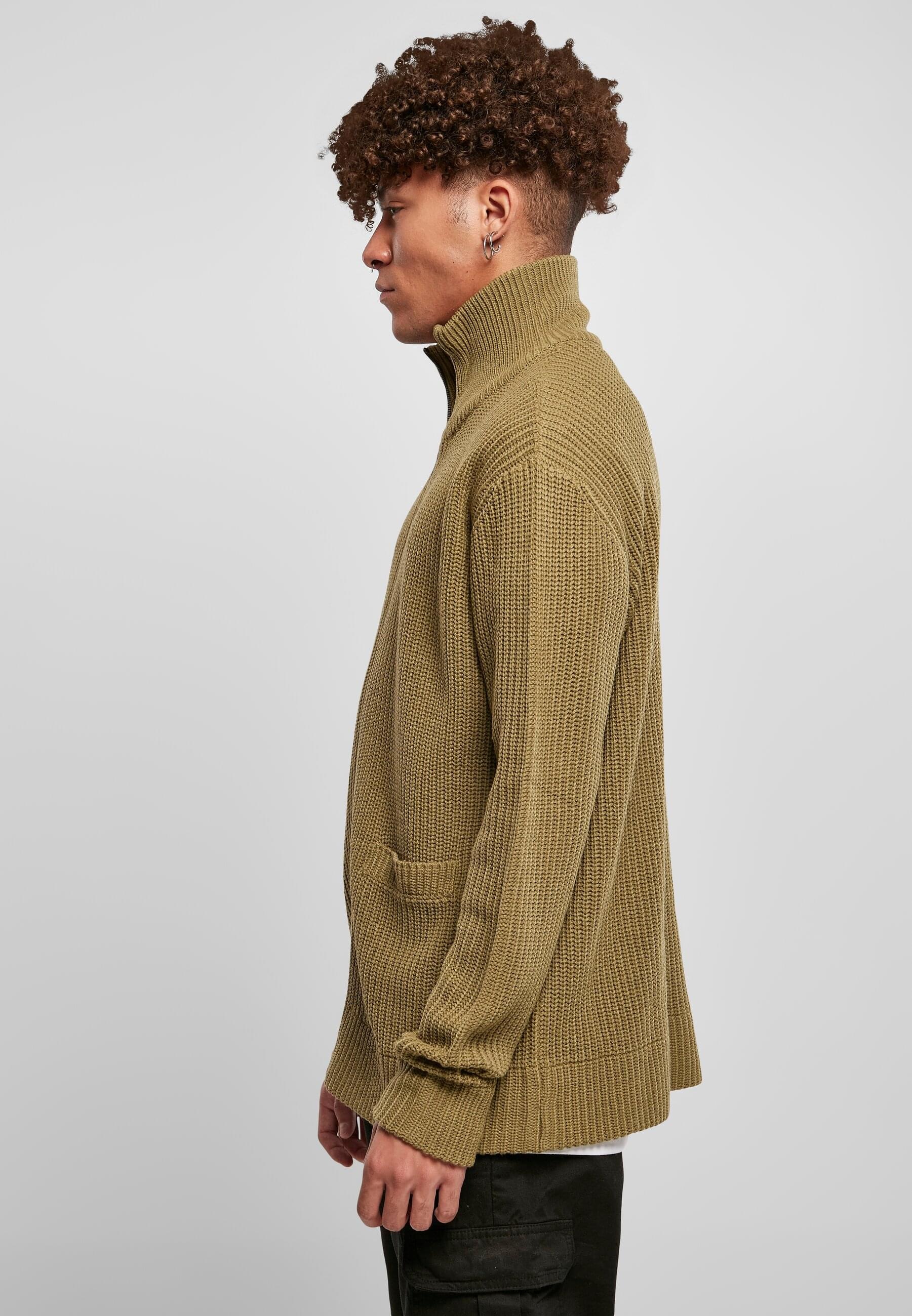 URBAN CLASSICS Cardigan »Urban Classics Herren Zip Cardigan«