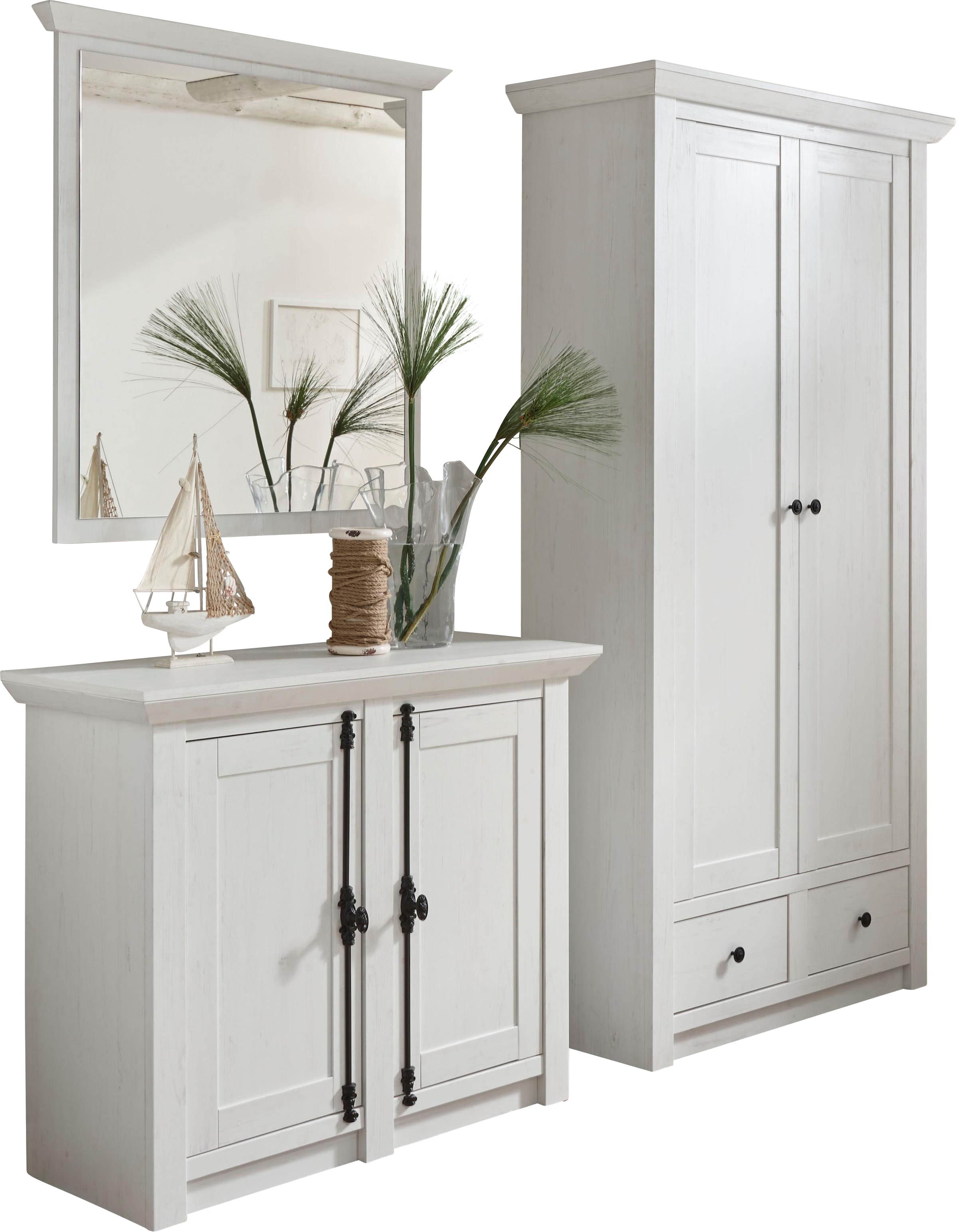 Home affaire Garderoben-Set "California, Komplettset im Landhausstil, moder günstig online kaufen