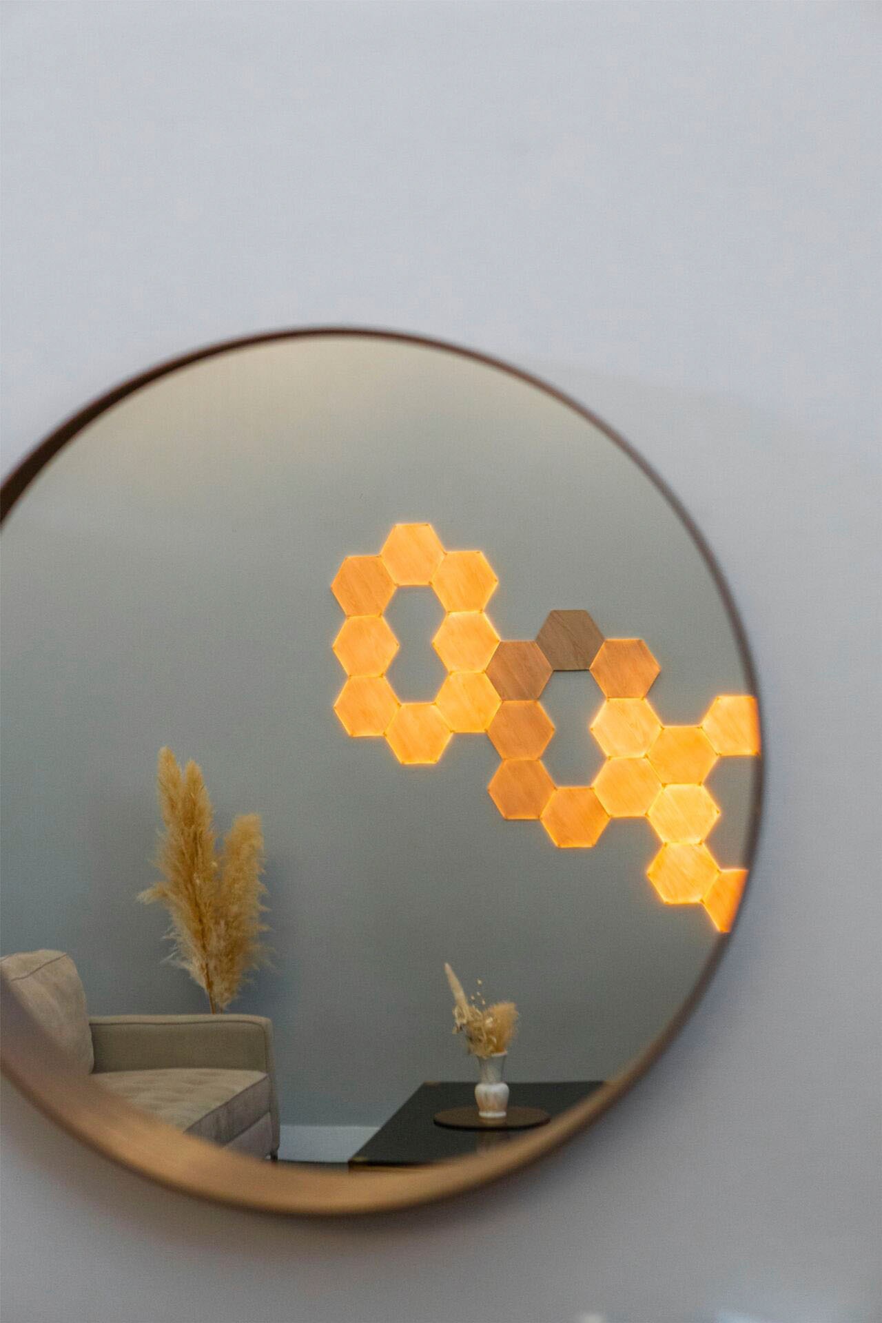 »Elements nanoleaf | und Dekolicht Smarte Beleuchtung Wood BAUR Look«, elegante bestellen Technologie