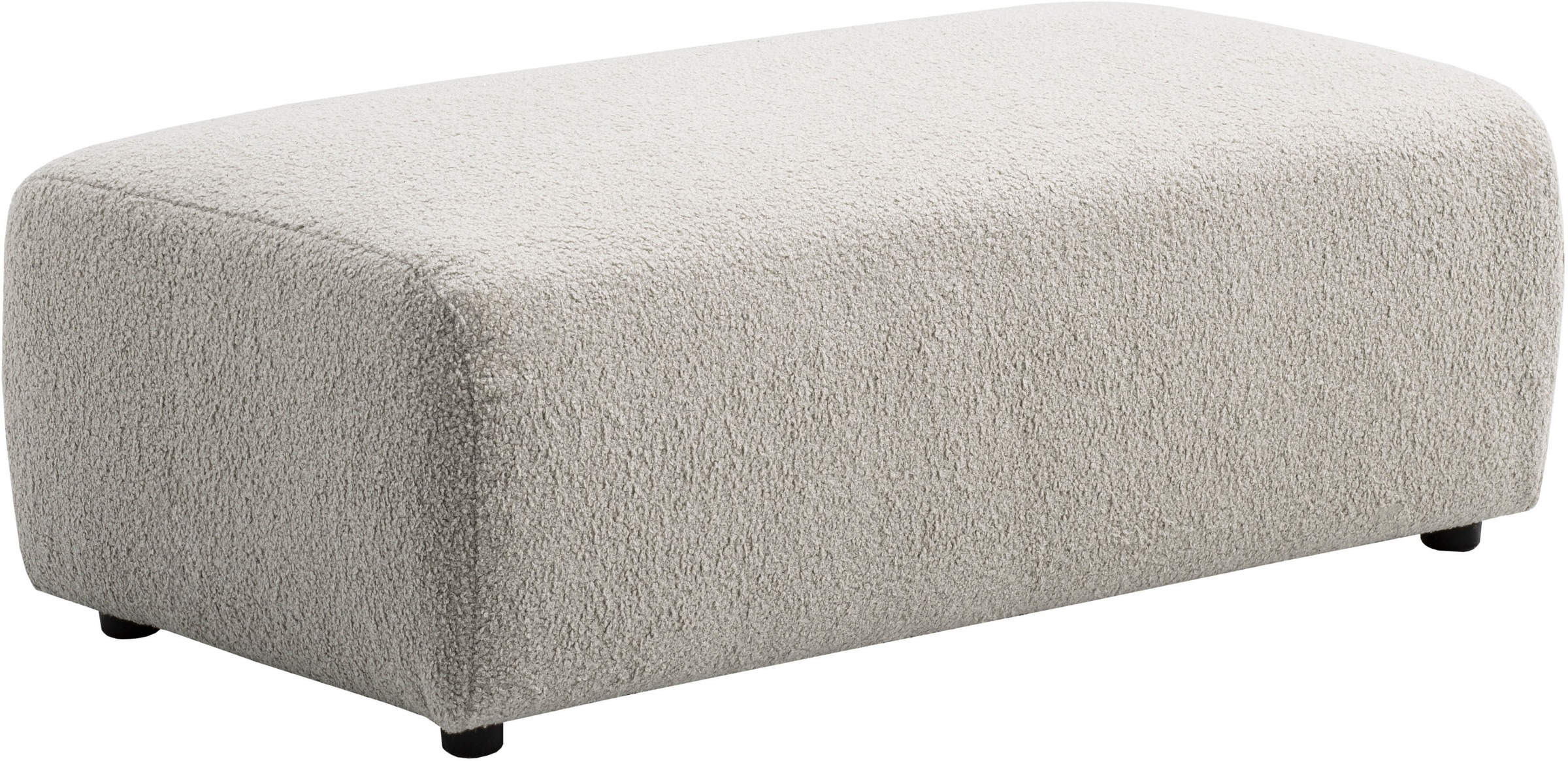 Home affaire Hocker »BAKELS, Polsterhocker in Cord oder Boucle-Stoff« zur Serie BAKELS, Hocker stellbar zum Schlafsofa (Krokodilverbinder)