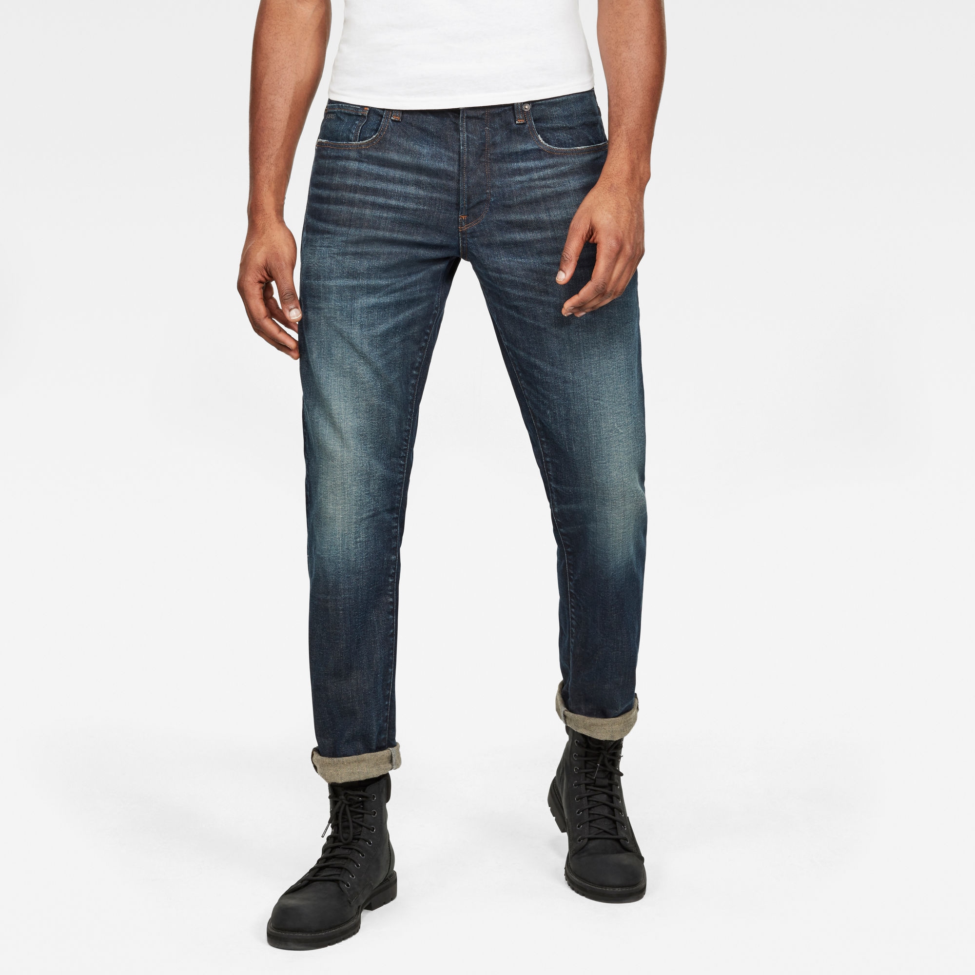 G-STAR Regular-fit-Jeans "3301 Straight Tapered" günstig online kaufen