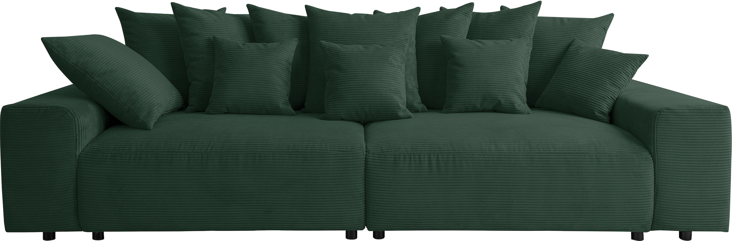 WERK2 Big-Sofa »Maxi B, Mega Sofa mit viel Platz, Breite 290 cm, pflegeleichte Bezüge« Maximaler Kuschelkomfort: XXL-Sofa mit 78 cm Sitztiefe & 12 Kissen