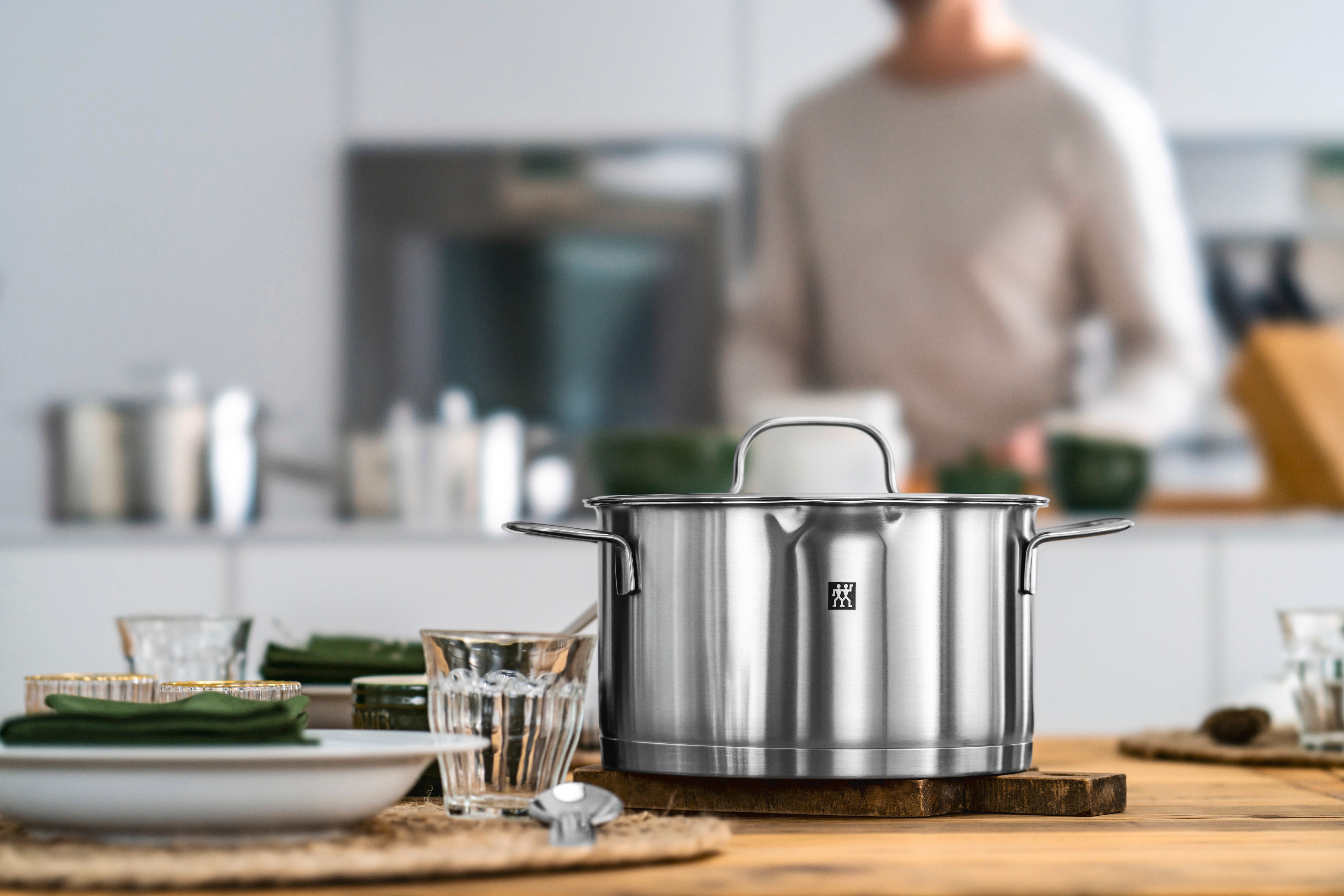 Thumbnail - Zwilling Topf-Set "TrueFlow" Set, 5 Stk. tlg. Edelstahl