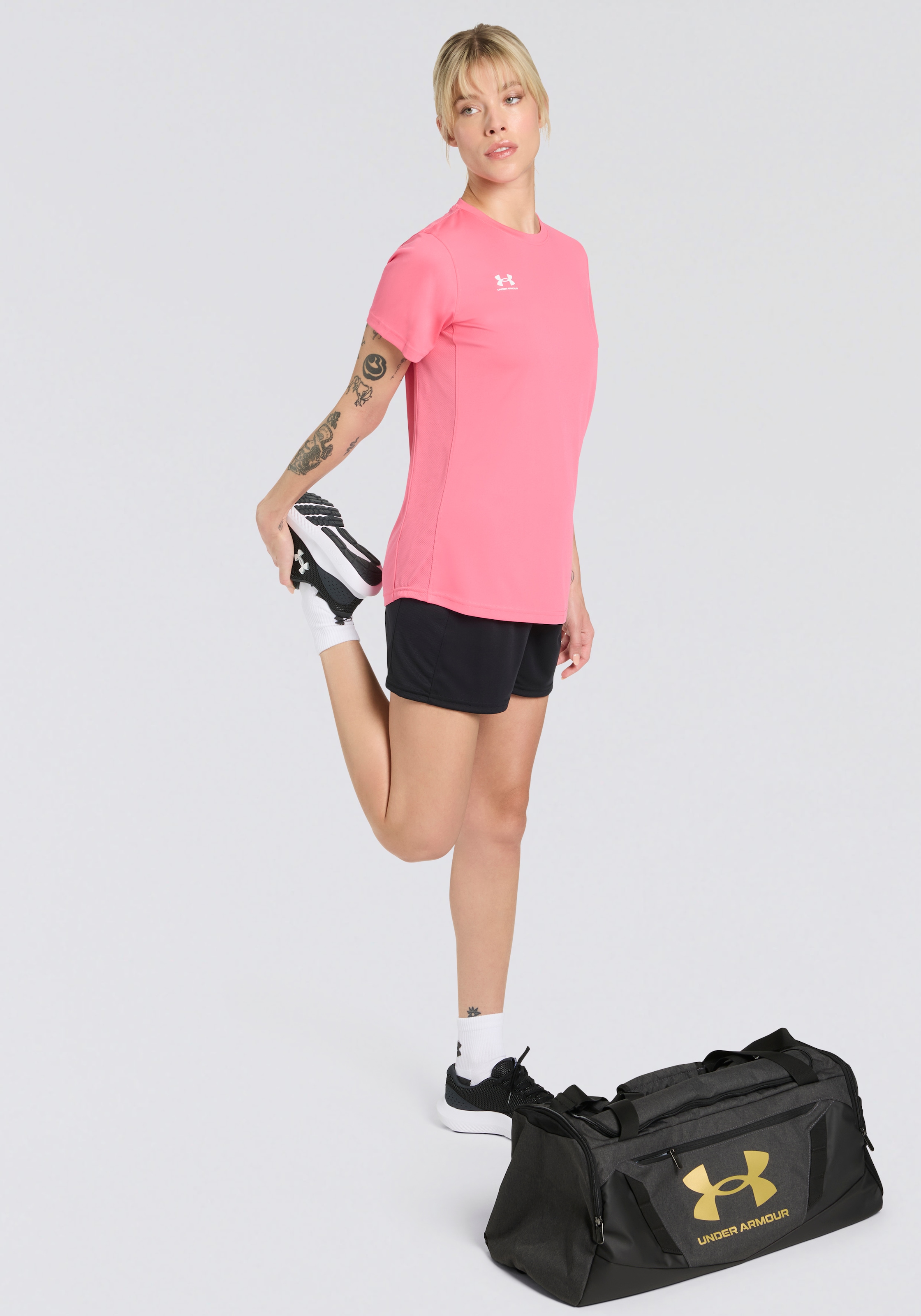Under Armour® Trainingsshorts »UA W'S CH. KNIT SHORT«, (1 tlg.)