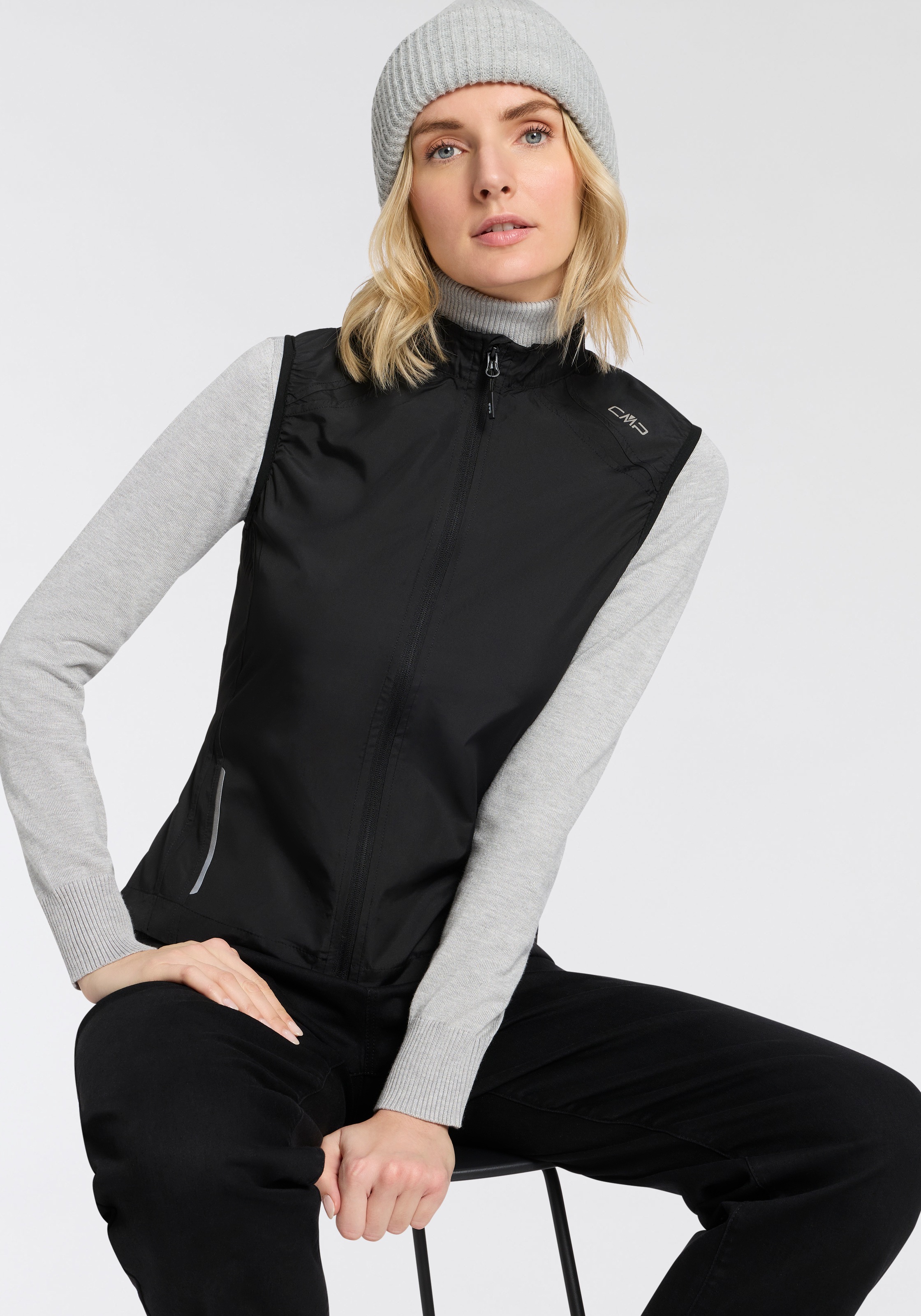 CMP Funktionsweste mit reflektierenden Details, sportlicher Stil günstig online kaufen