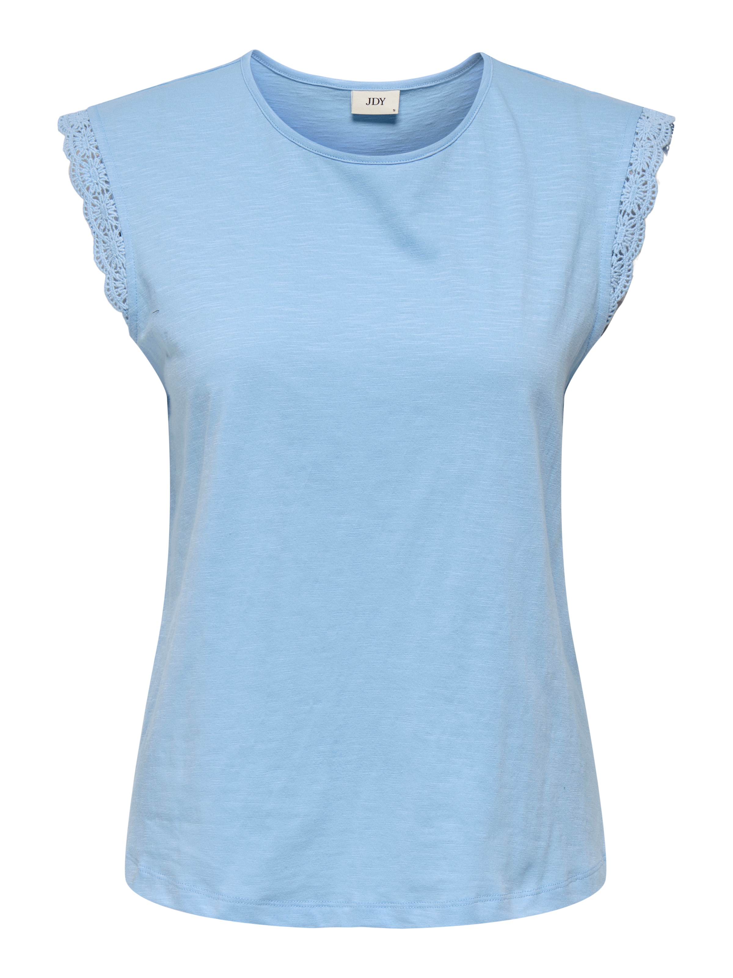 JDY Kurzarmshirt »JDYSALVA LIFE S/L CROCHET TOP JRS«