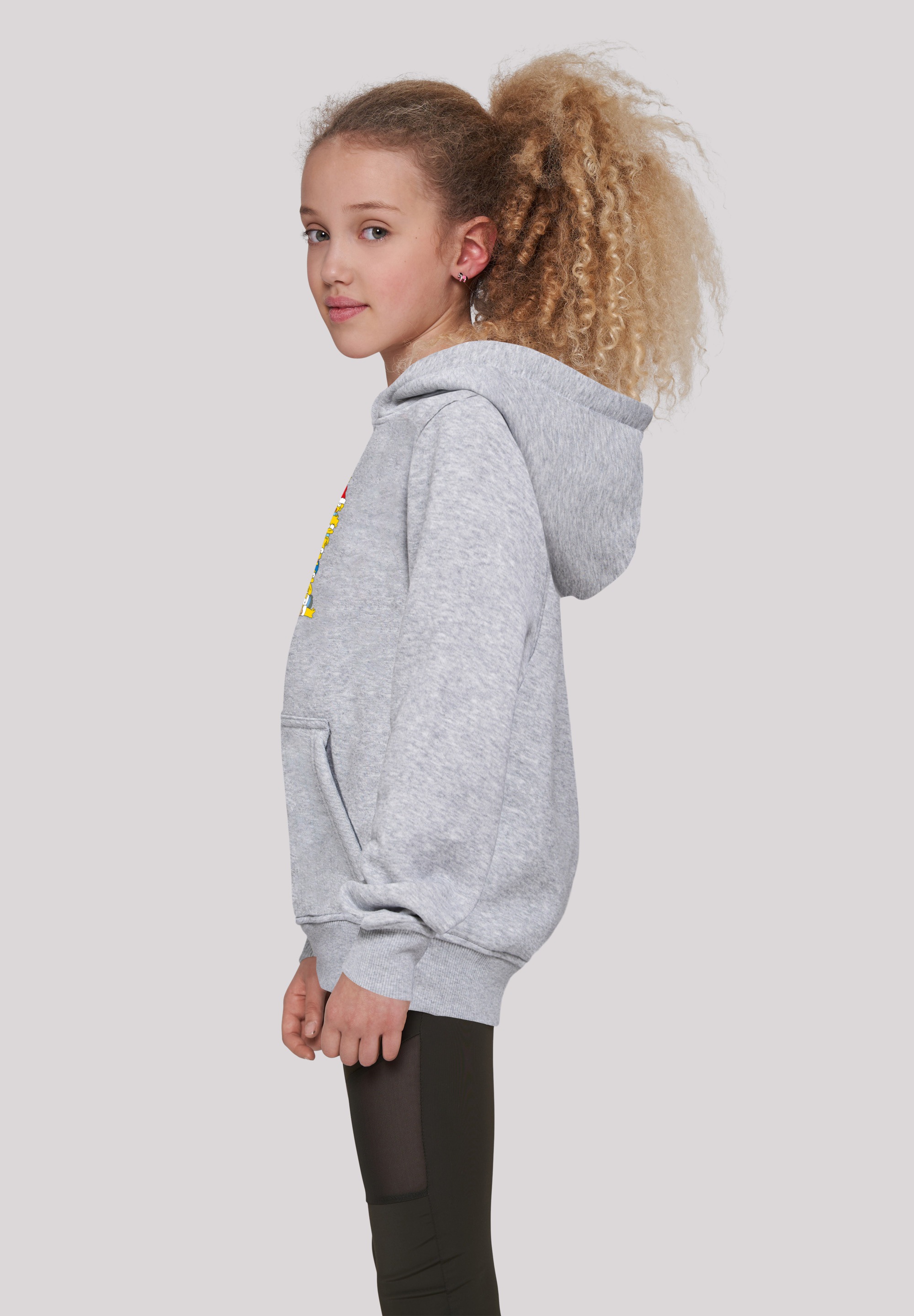 F4NT4STIC Kapuzenpullover »The Simpsons Family Christmas Weihnachtsbaum«, Print