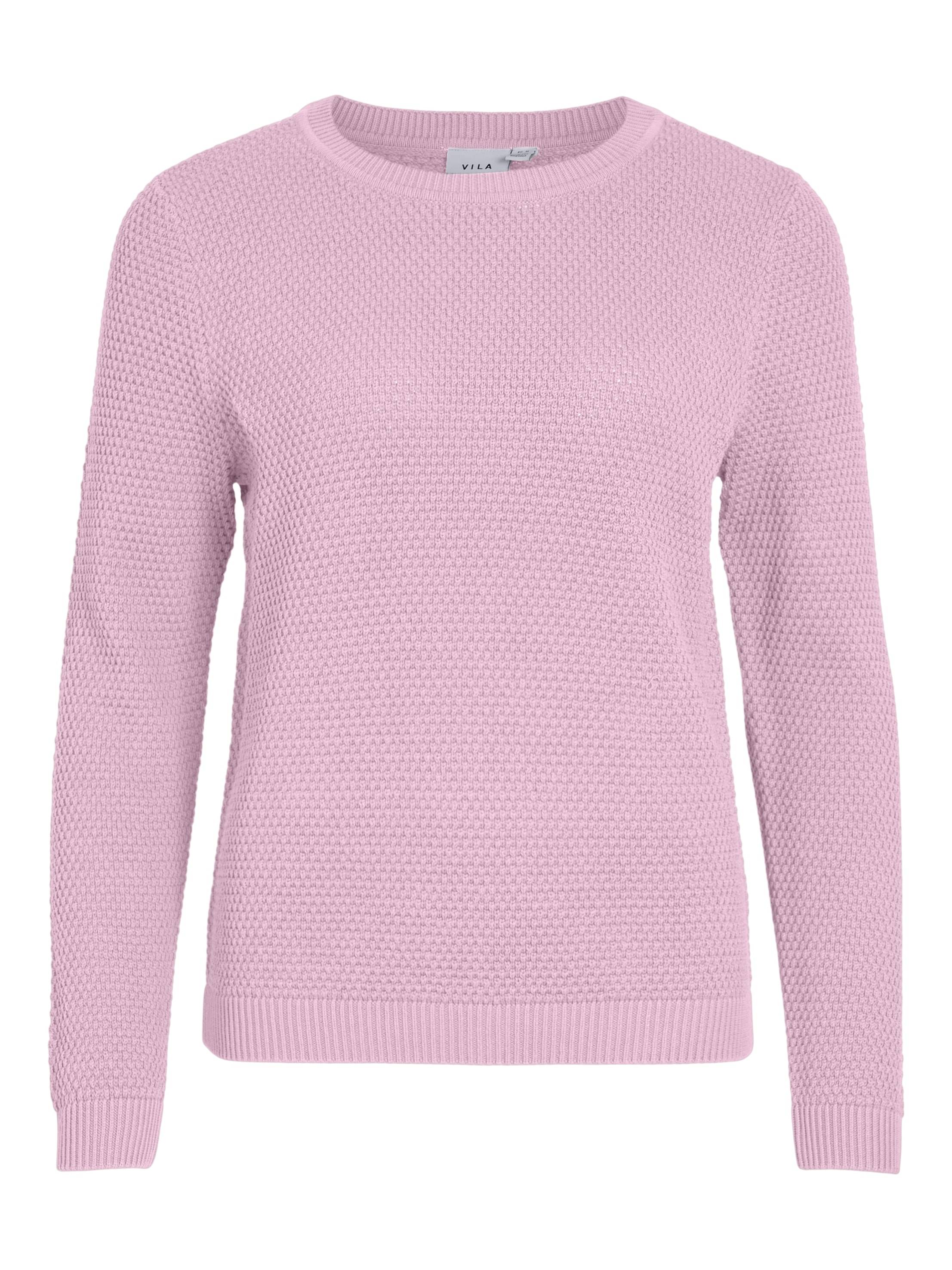 Vila Rundhalspullover »VIDALO O-NECK L/S KNIT TOP- NOOS«