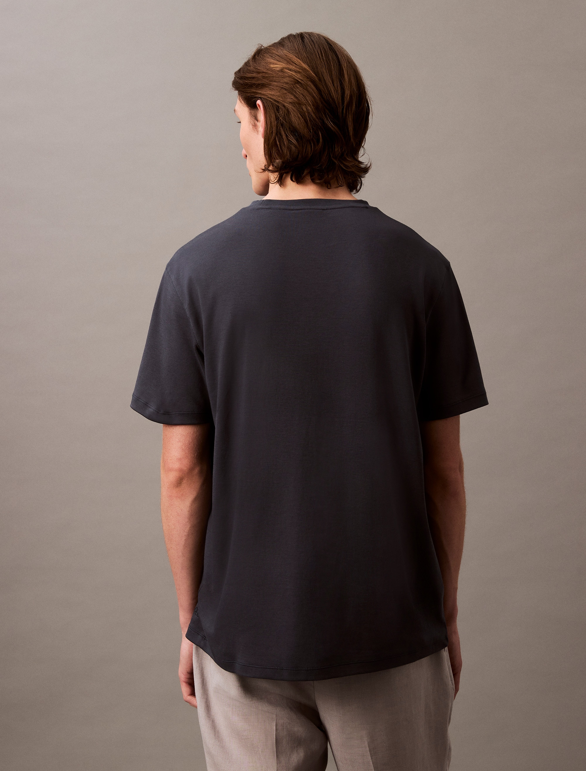 Calvin Klein T-Shirt »SS NA WHSL SUPIMA CREWNECK TEE« Rundhalsausschnitt, regular fit