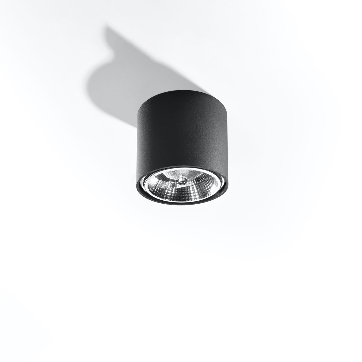 SOLLUX lighting Deckenleuchte »TIUBE«, 1 flammig, Leuchtmittel GU10 | ohne Leuchtmittel, leuchtet nieder