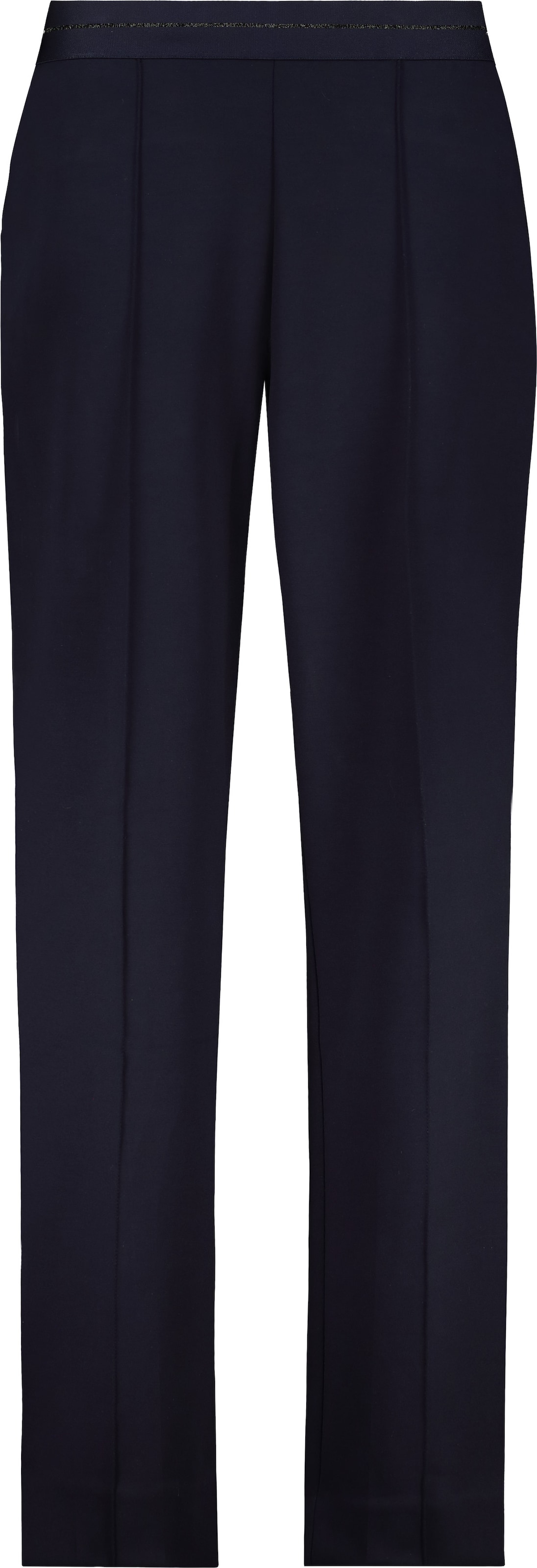Monari Jogger Pants »Basic Lurex«  elastischer Bund mit Glitzerstreifen, Straight Fit