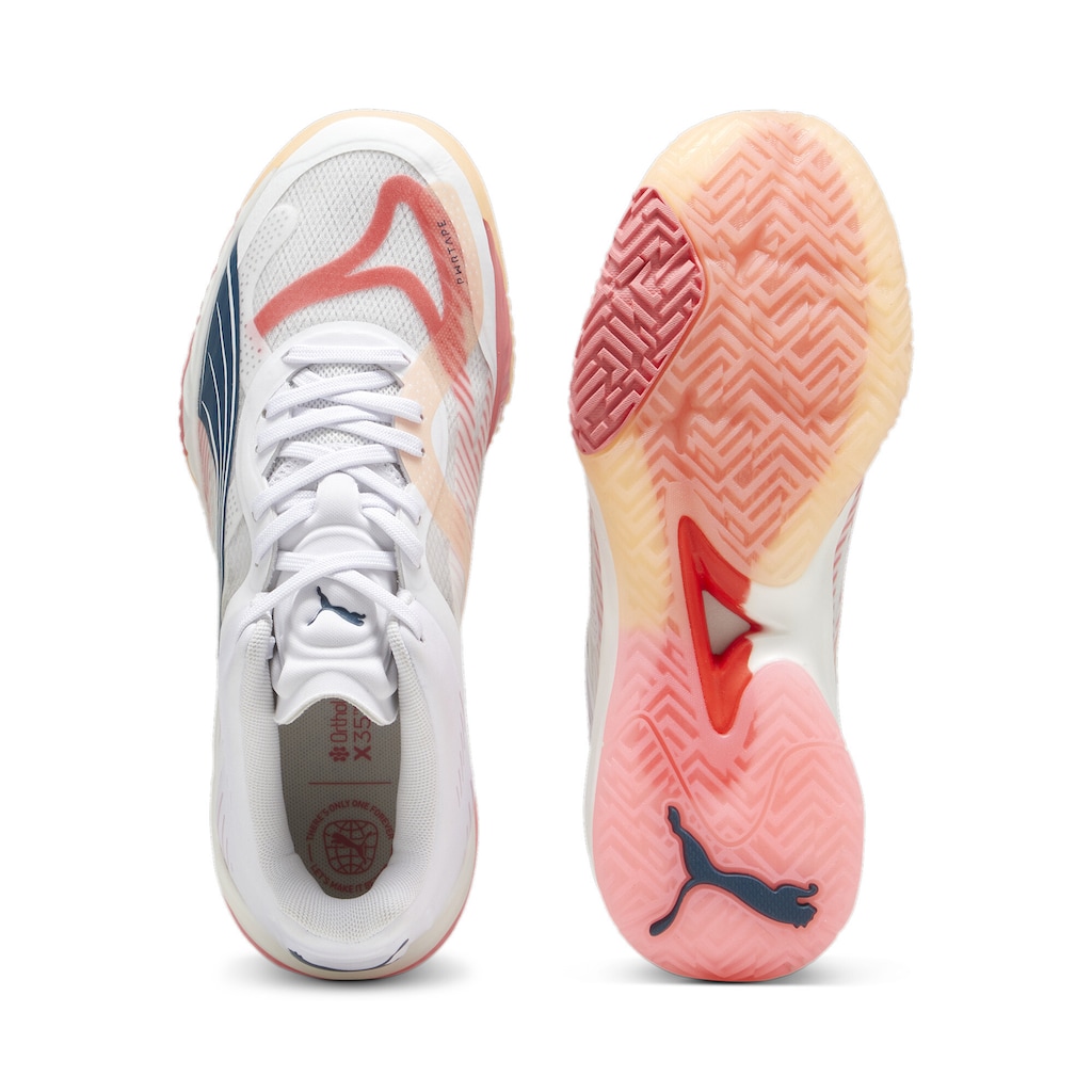 PUMA Sneaker »Accelerate NITRO™ SQD Hallensportschuhe Damen«