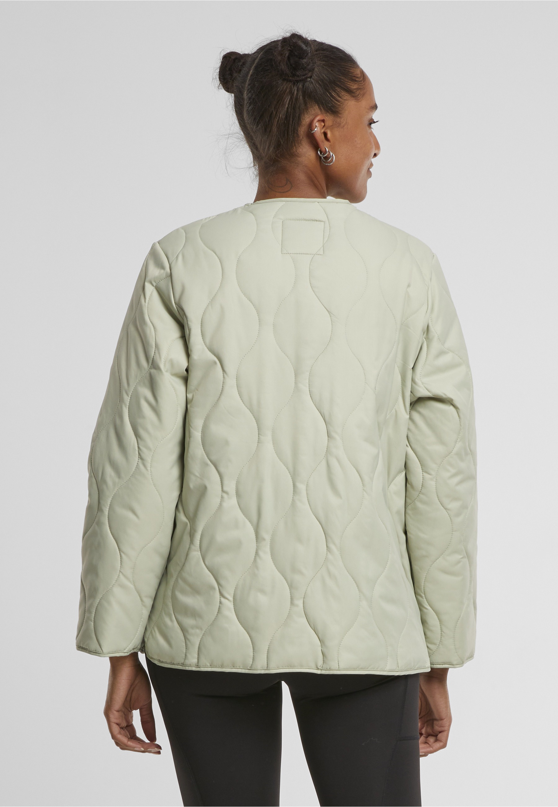 URBAN CLASSICS Langmantel »Urban Classics Ladies Quilted Jacket«