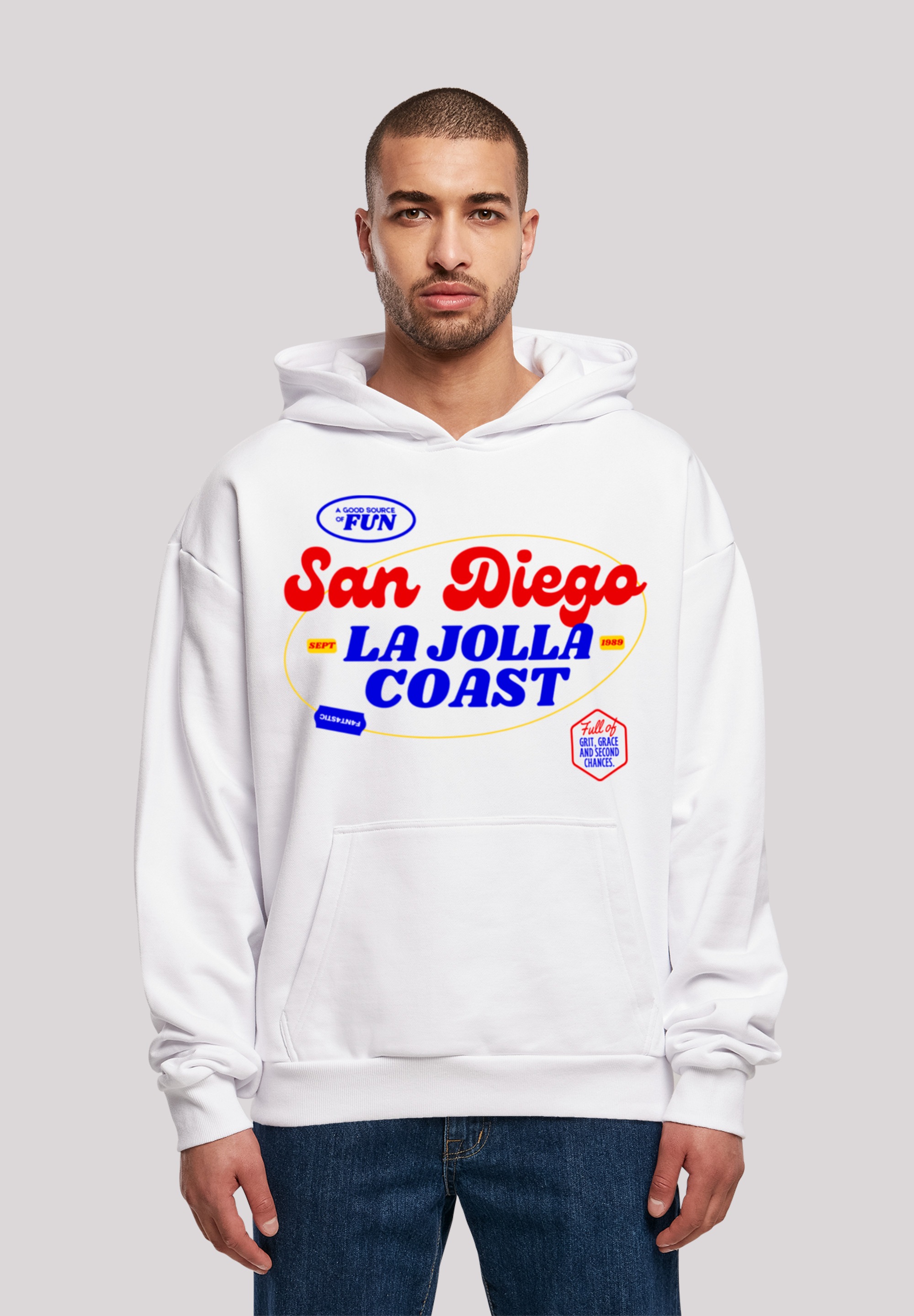 F4NT4STIC Kapuzenpullover "San Diego OVERSIZE HOODIE", Print