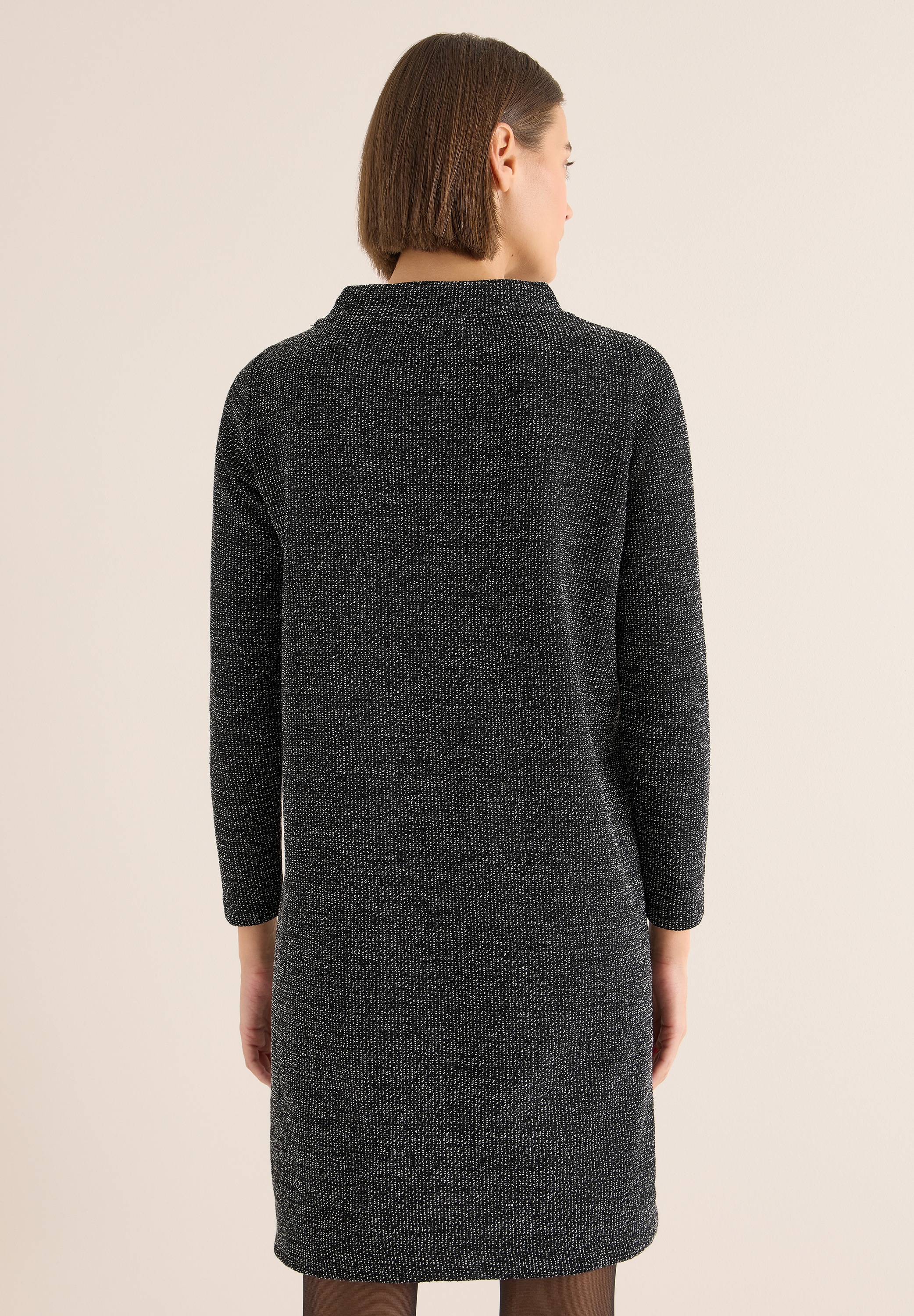 Cecil Shirtkleid Eingrifftaschen knielang