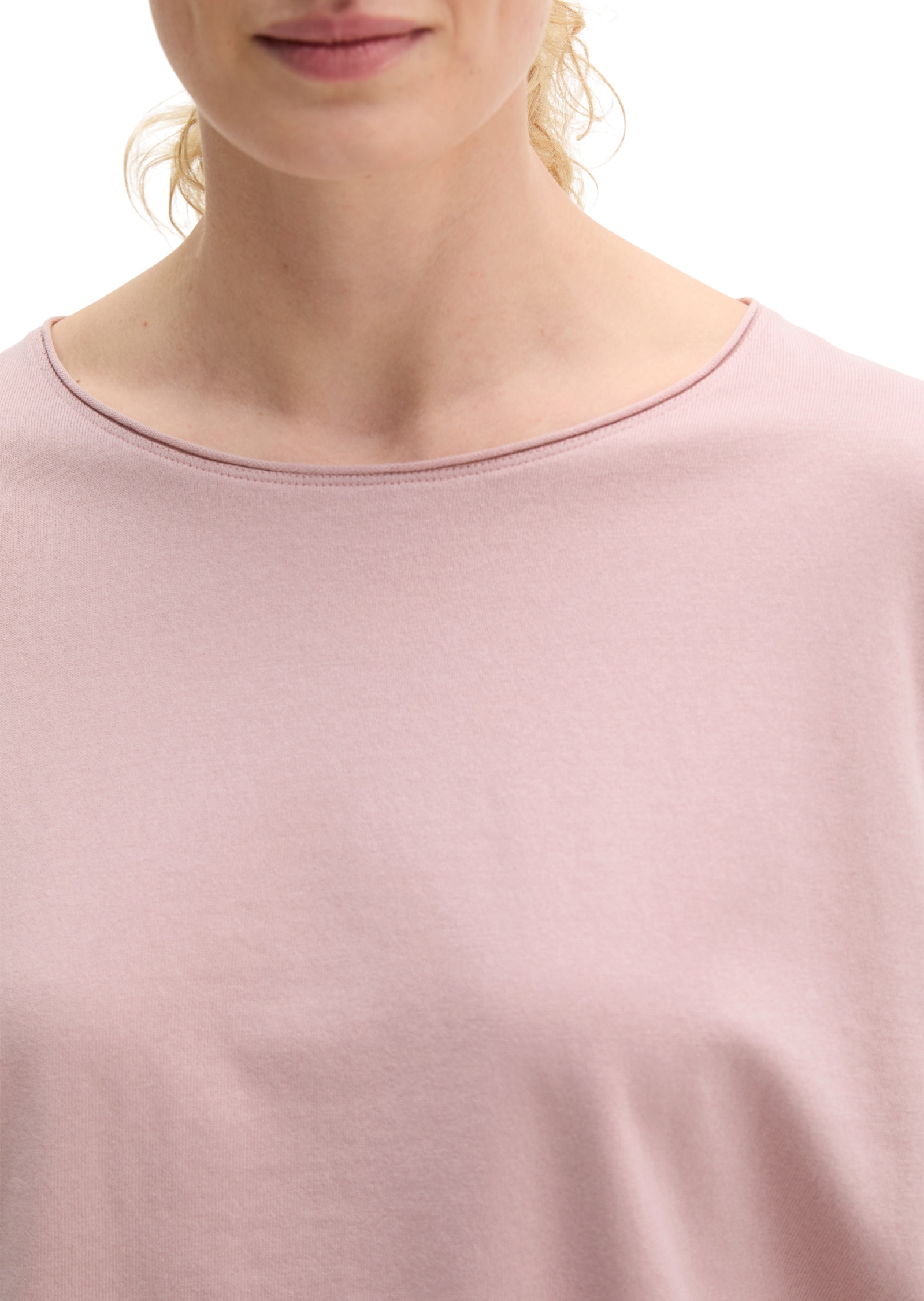 Marc O'Polo T-Shirt »aus Feinstrick-Jersey«