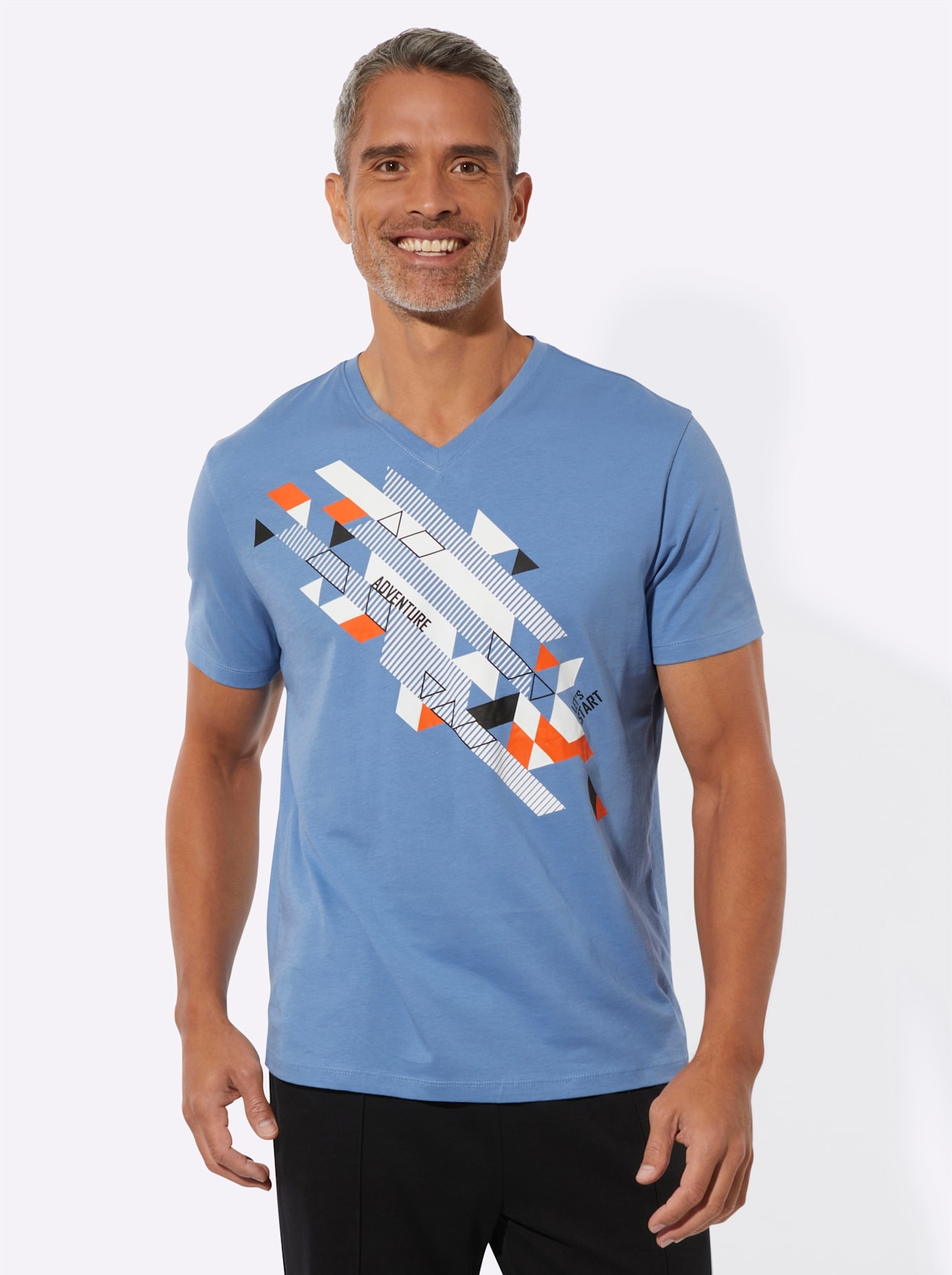 Classic Kurzarmshirt "Freizeitshirt" 1 tlg.