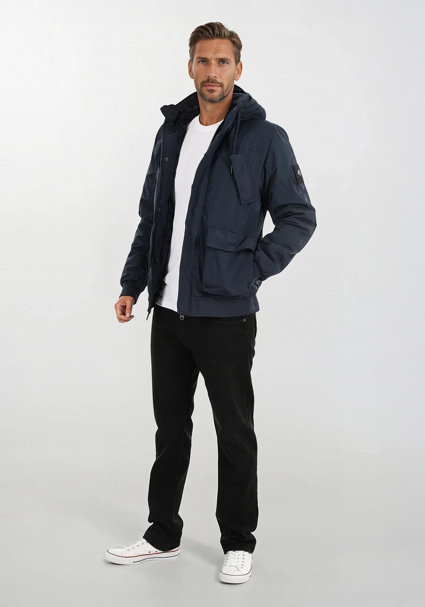 Alessandro Salvarini Winterjacke "ASNehlo" innen mit warmem Teddyfell günstig online kaufen