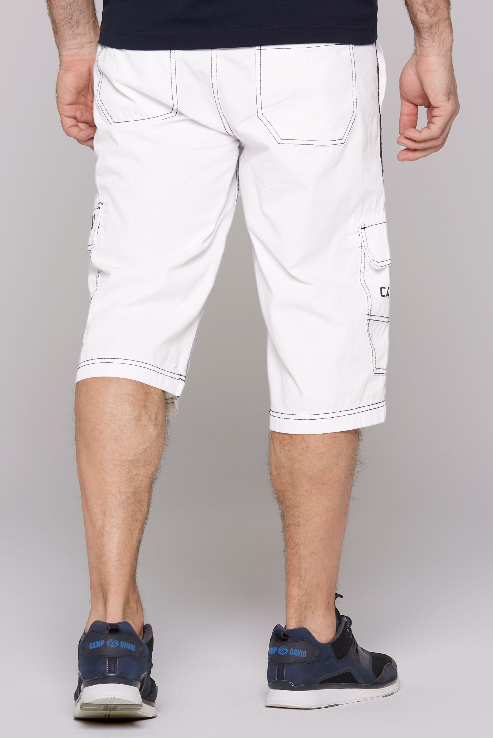 CAMP DAVID Shorts, aus Baumwolle