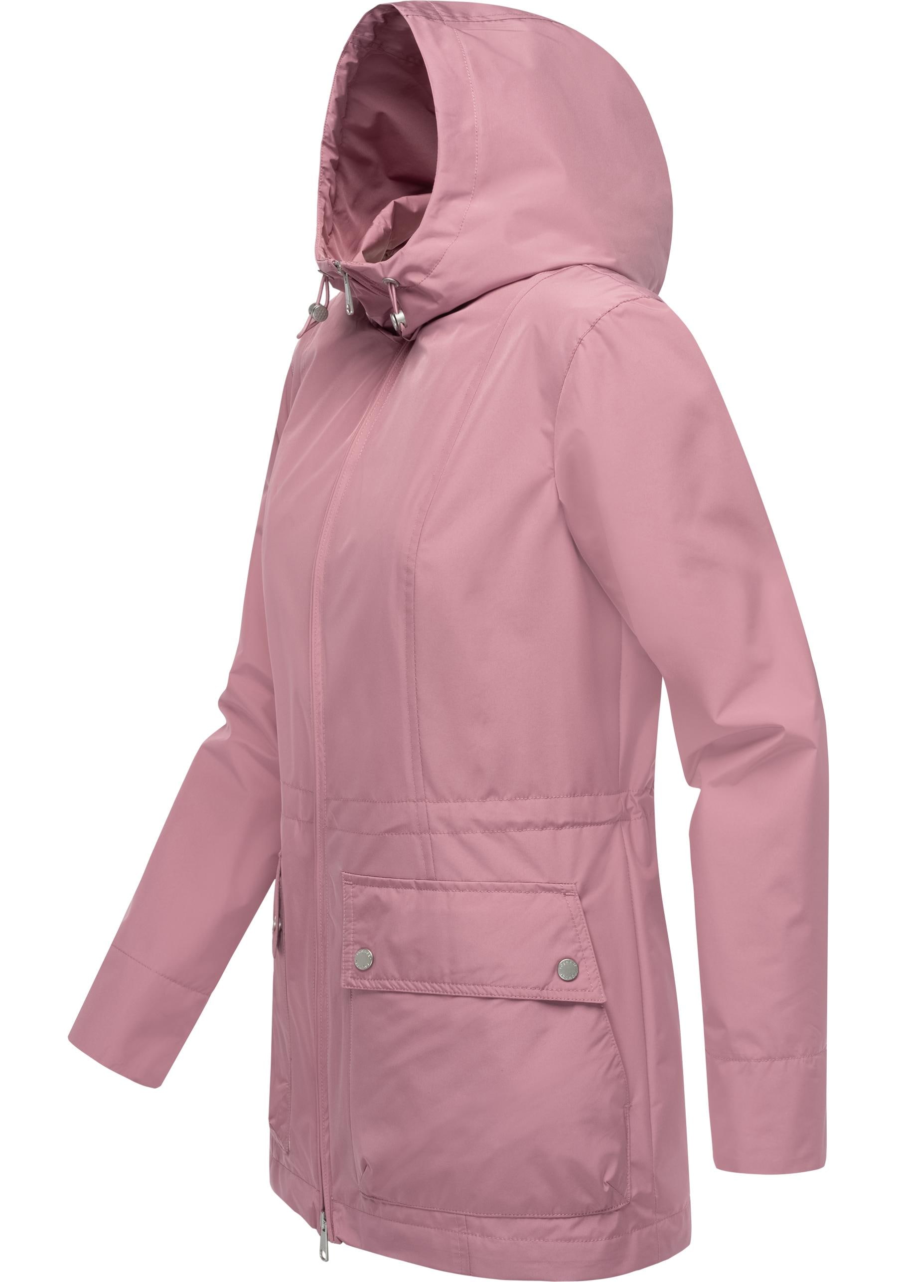 Ragwear Funktionsjacke »Monadetta A«, mit Kapuze, Wasserdichte und atmungsaktive Übergangsjacke mit Kapuze
