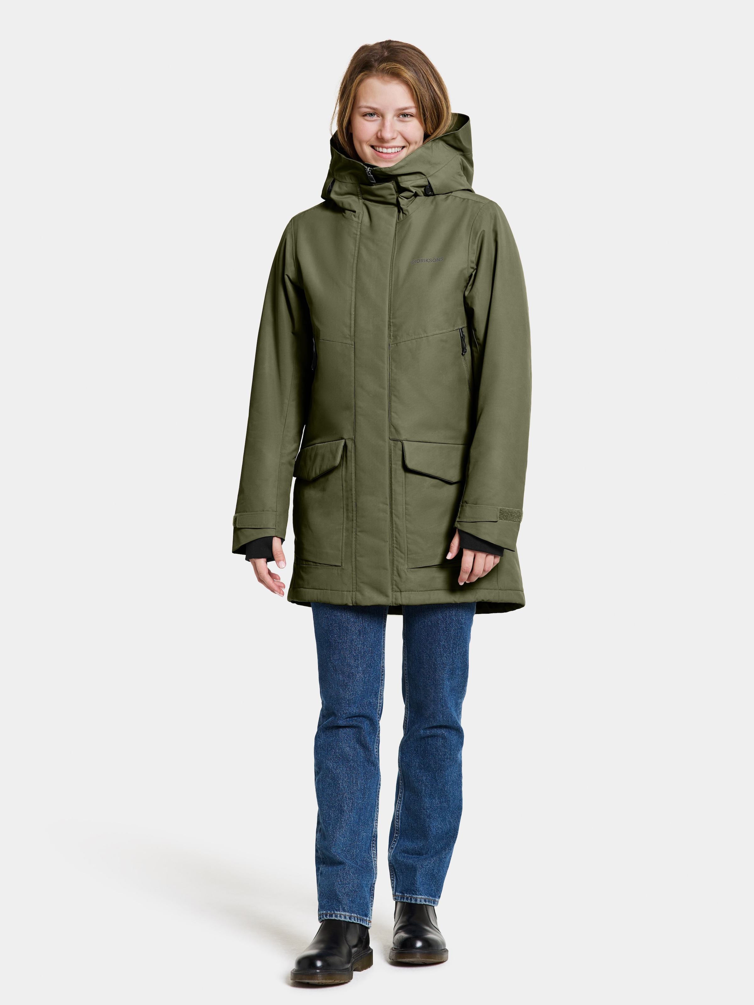 Didriksons Parka "FRIDA WNS PARKA 7", mit Kapuze