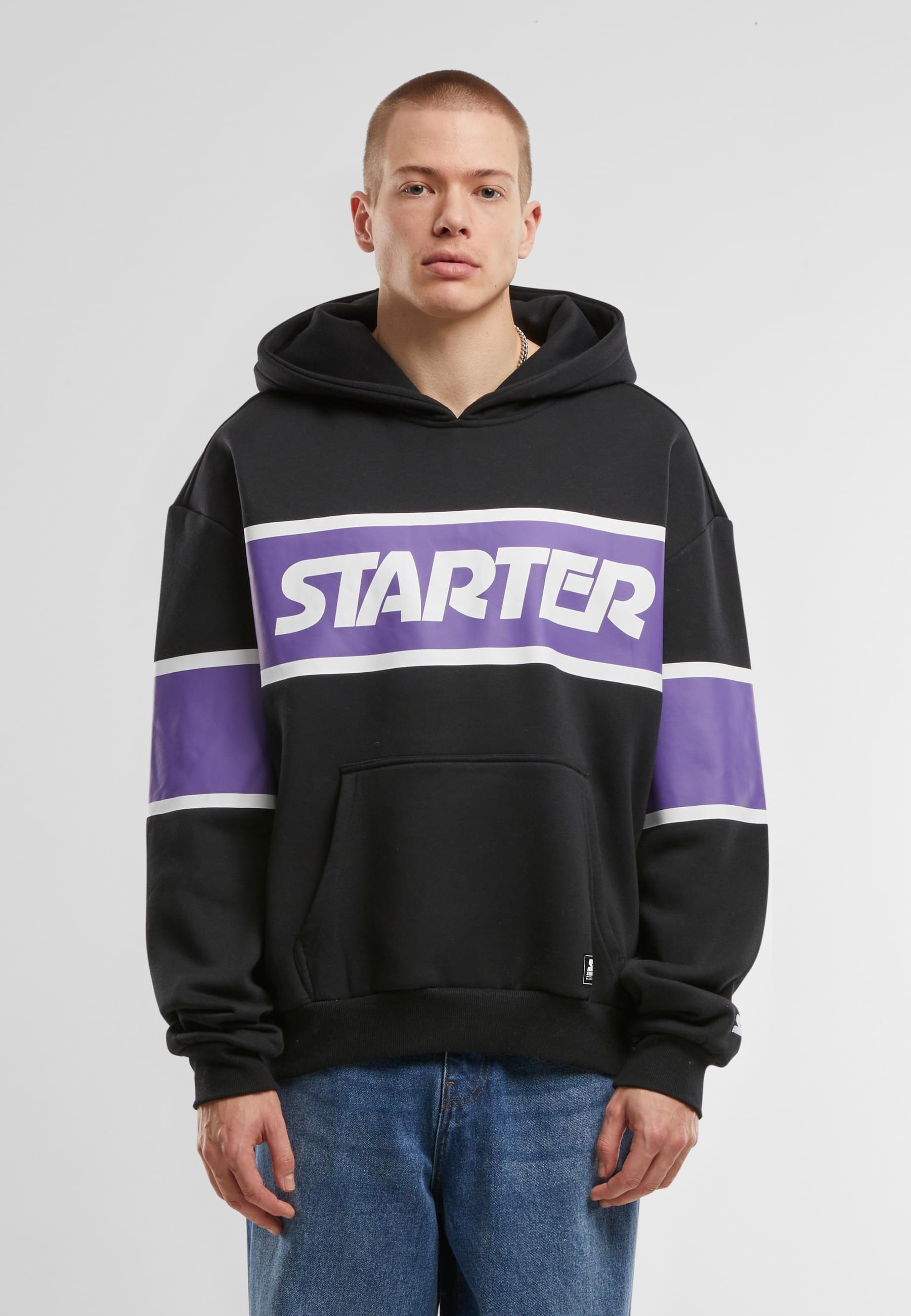 Starter Black Label Kapuzensweatshirt »Starter Black Label Starter Across Stripe Hoodie«, (1 tlg.)