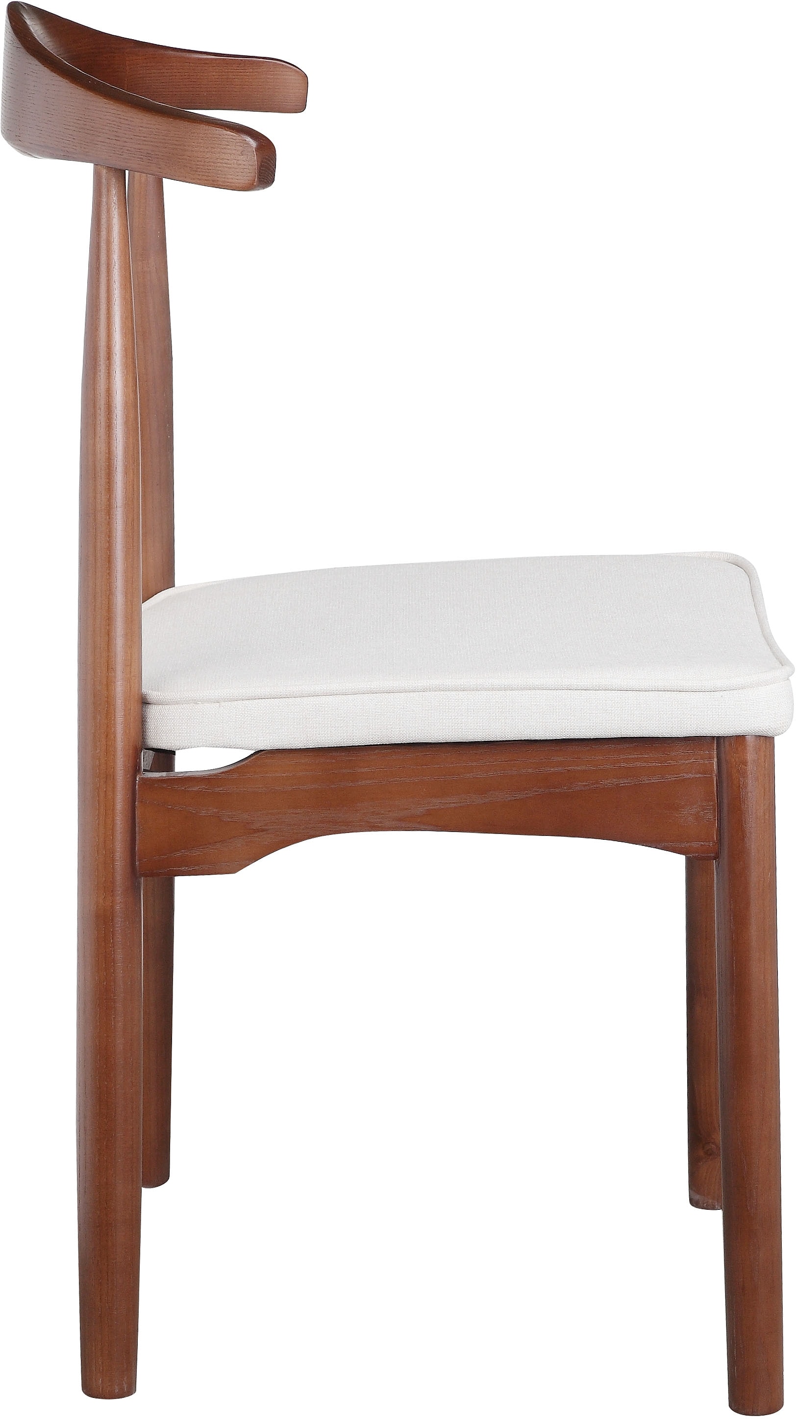 LeGer Home by Lena Gercke Esszimmerstuhl »Rianne, TOPSELLER!, OTTOs Choice«, (Set), 2 St., Gestellrahmen aus massivem Eschenholz, Sitzfläche mit Webstoffkissen