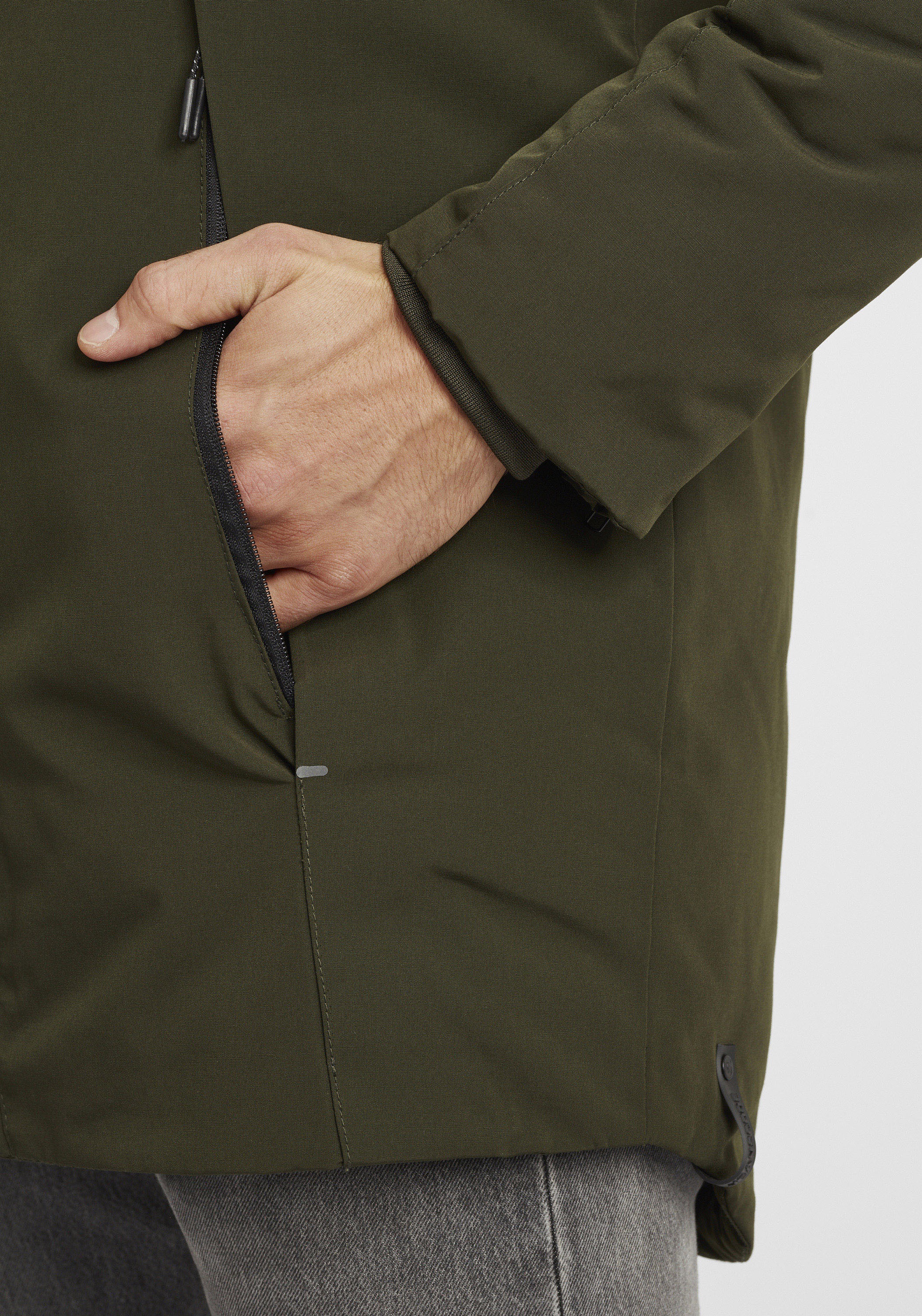Indicode Langmantel »Parka IDRader«