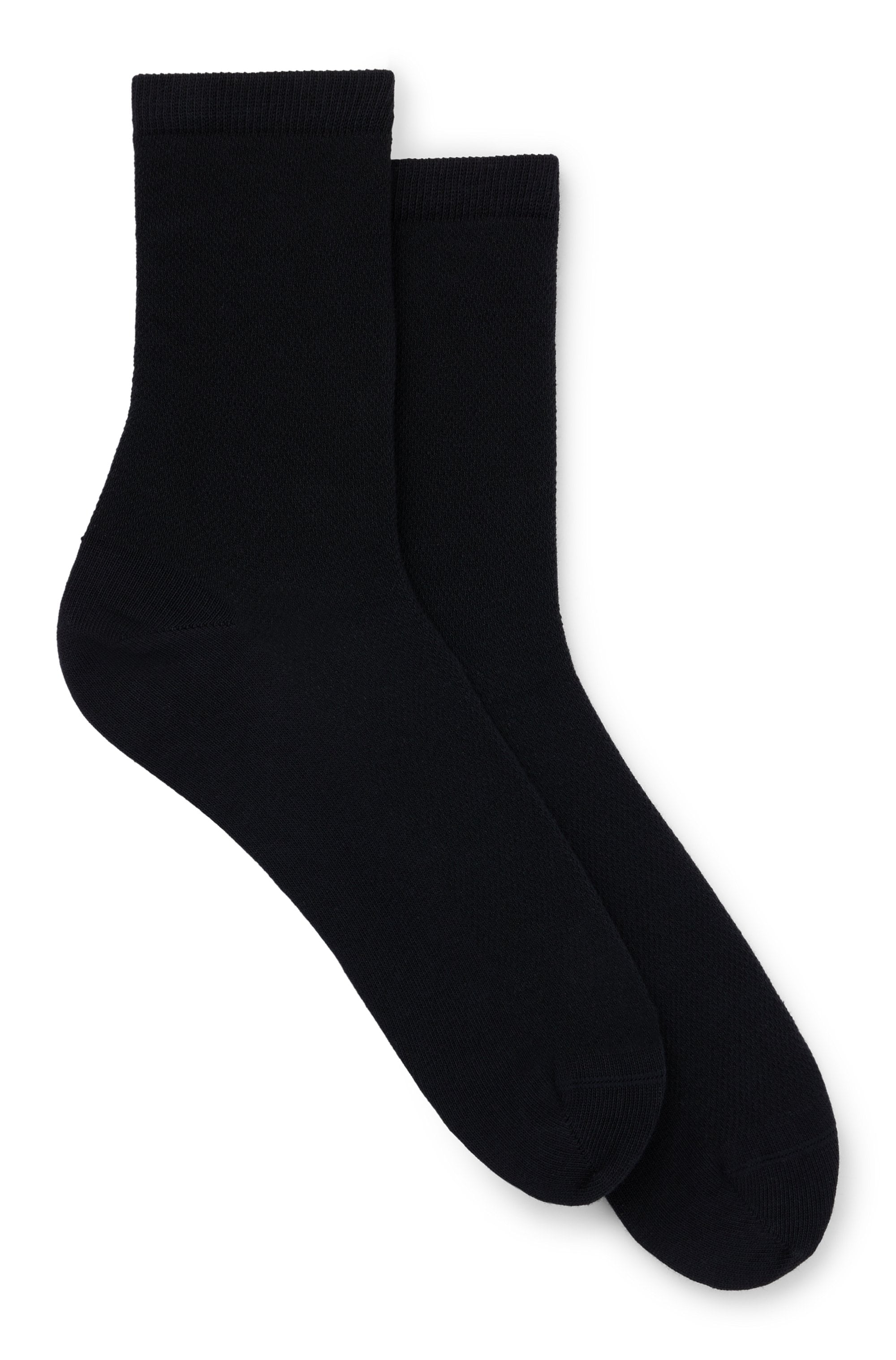 BOSS Freizeitsocken "QS Piquet", (Packung, 2 Paar, 2er-Pack)