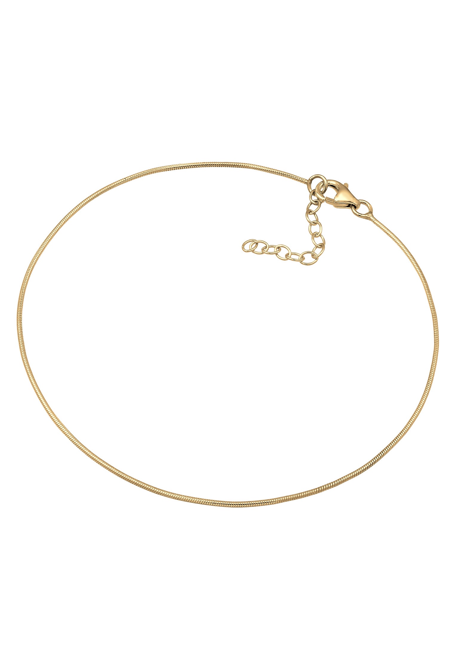Elli Fußkette »Basic Schlangenkettchen 925 Silber«