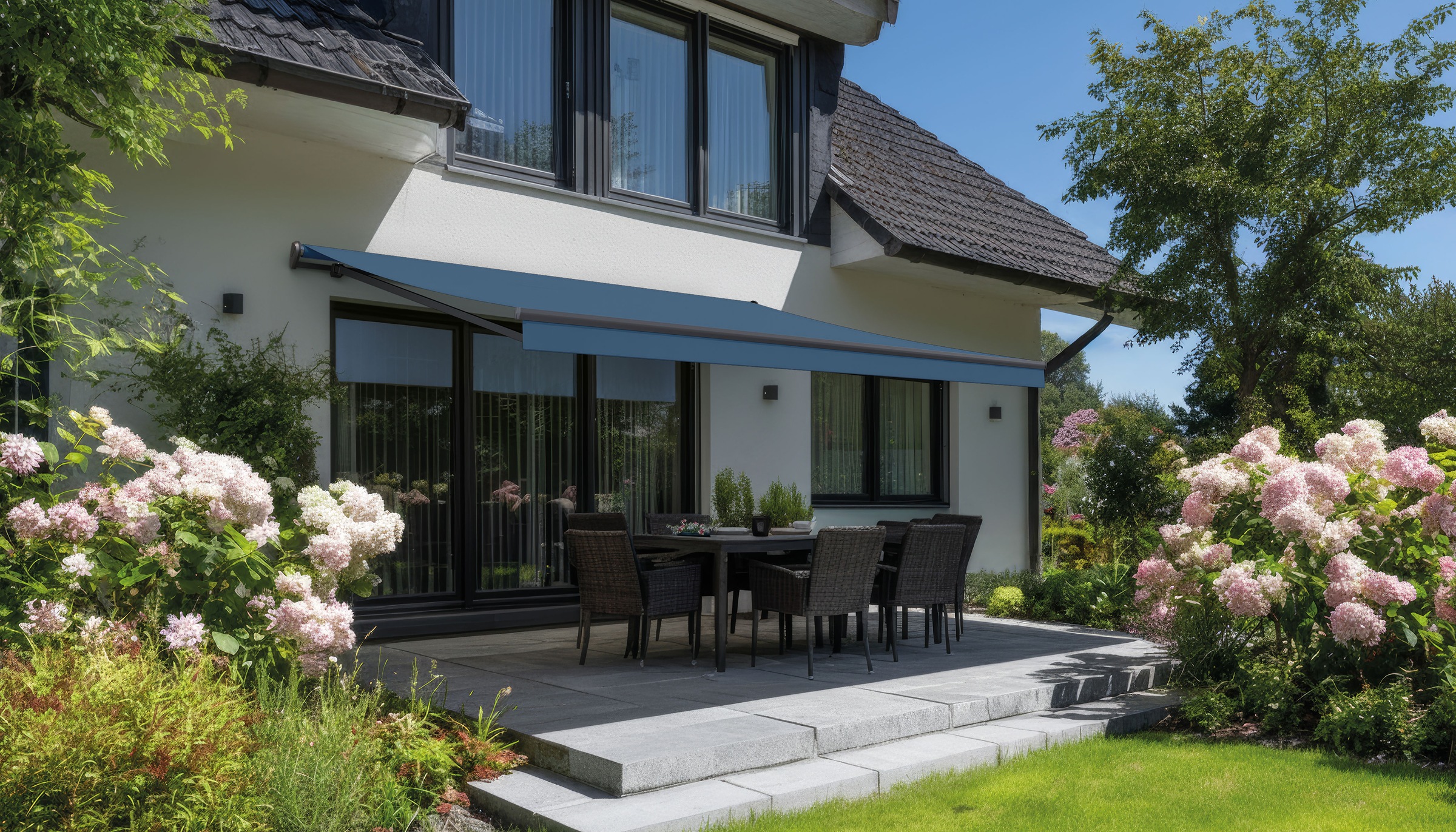 KONIFERA Gelenkarmmarkise »PASSAT« mit Elektromotor, verschiedene Größen und Farben