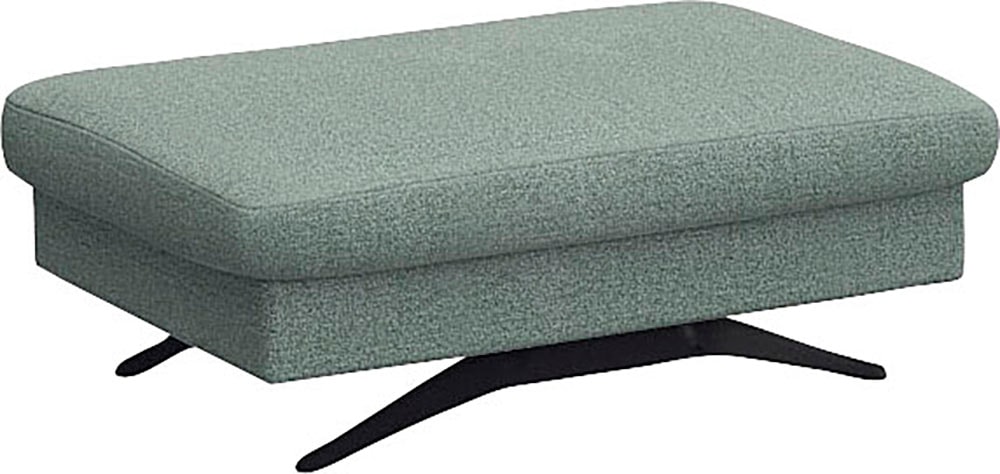 FLEXLUX Pouf "Glow Sitzhocker, Polsterhocker" Hocker mit Stauraum, Fuß schw günstig online kaufen