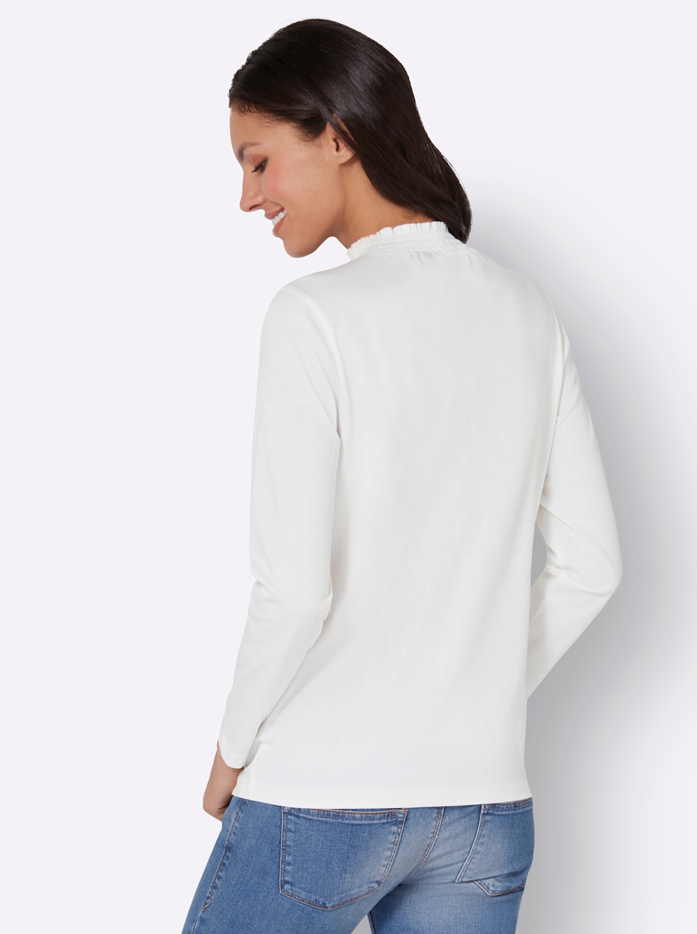 Classic Basics Stehkragenshirt »Stehkragen-Shirt«, (1 tlg.)